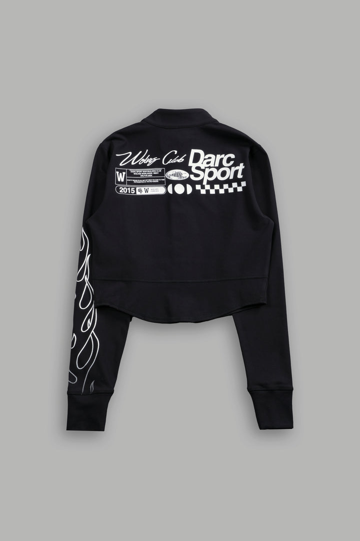 In Motion "Kelz" Energy Zip Up in Black