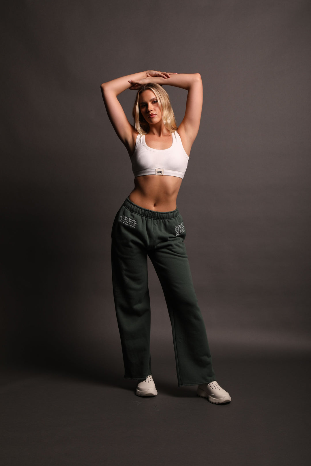 The Spirit She Big Cozy Sweats in Norse Green