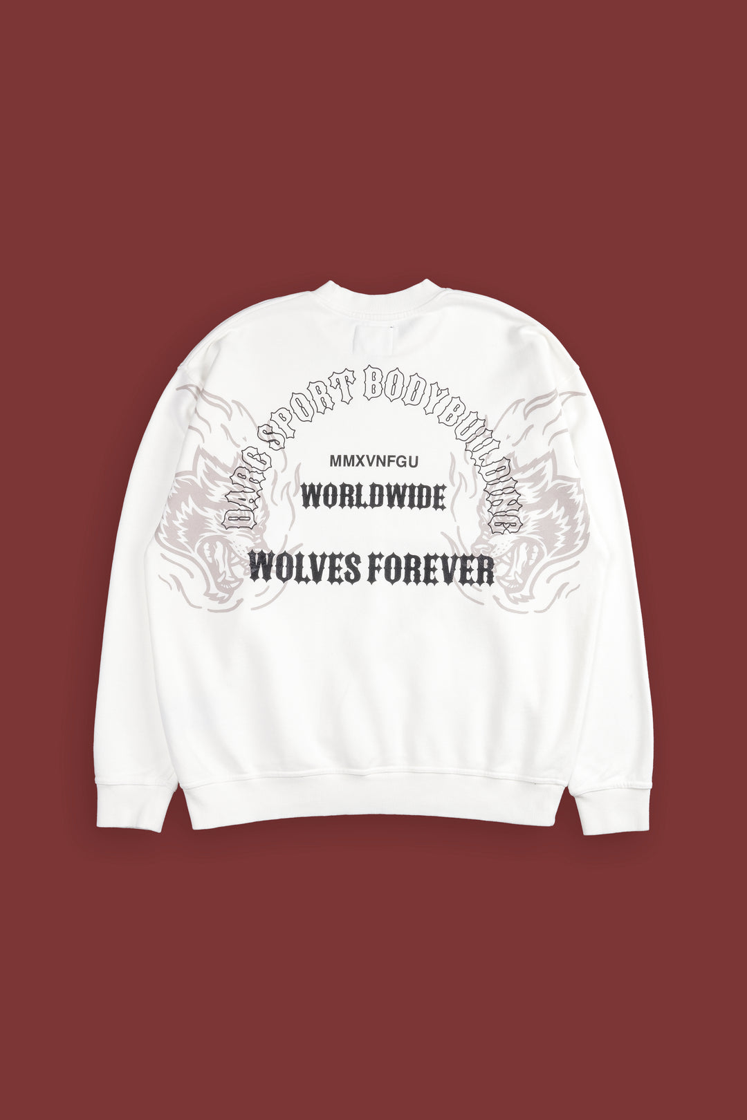 The One You Feed "Vintage London" Crewneck in Cream