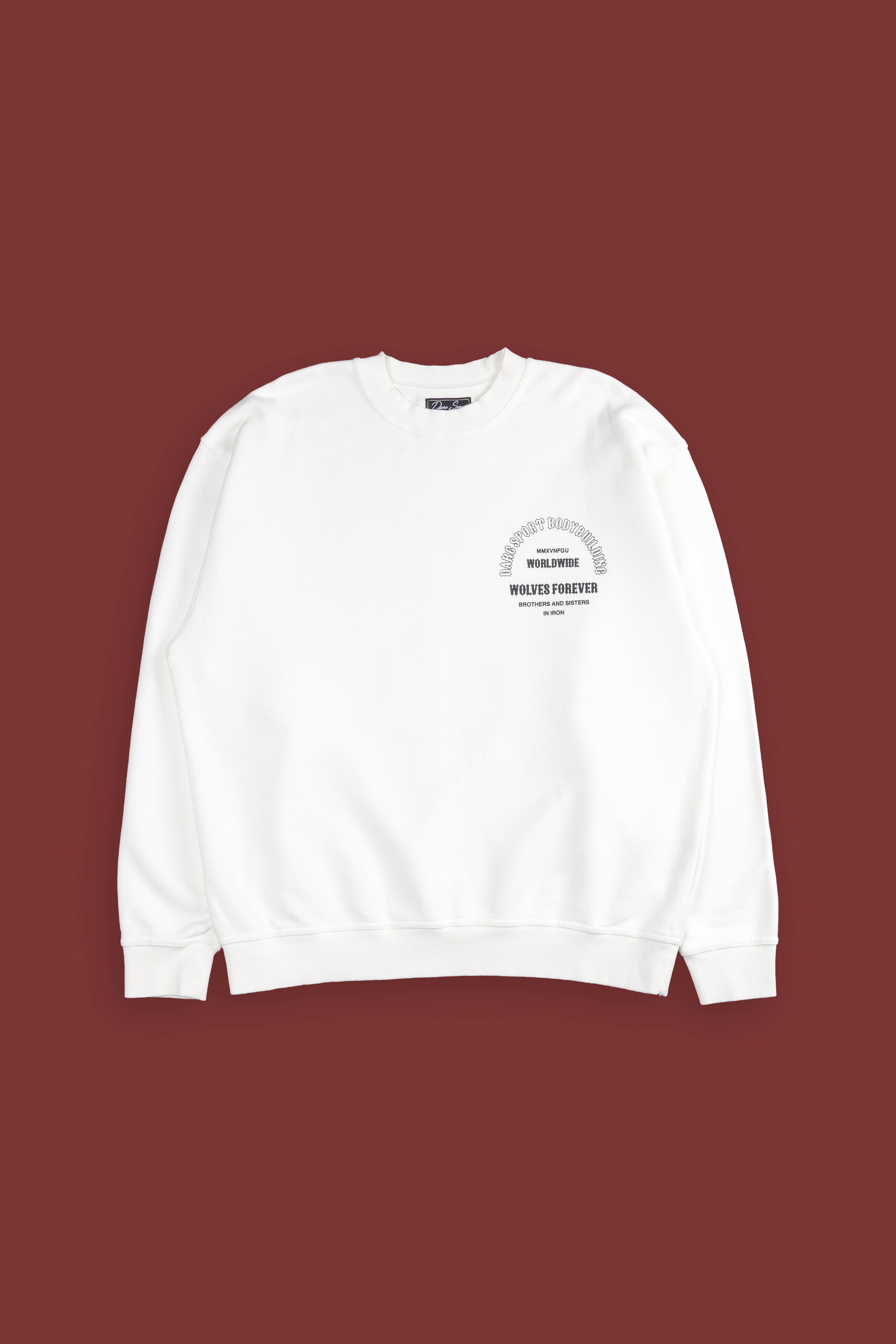 The One You Feed "Vintage London" Crewneck in Cream