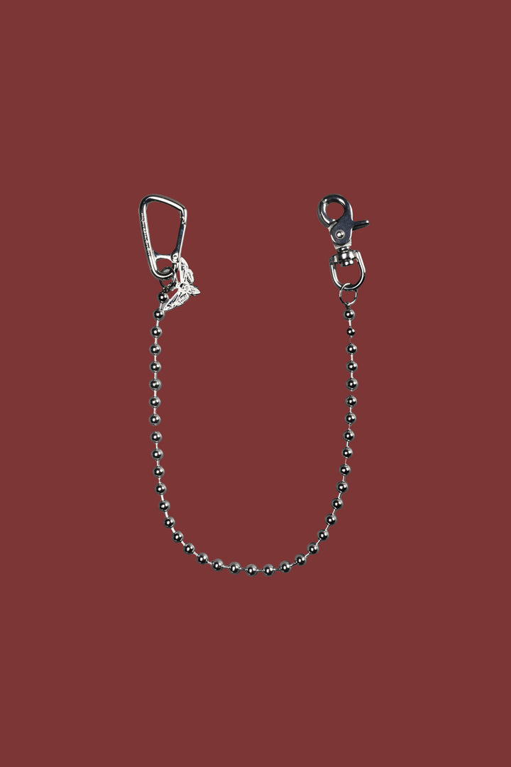 Death Moth 8mm Trouser Chain in Stainless Steel