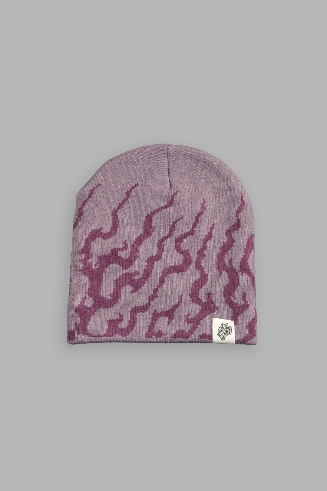 Warrior's Fire Cap Beanie in Purple Smoke