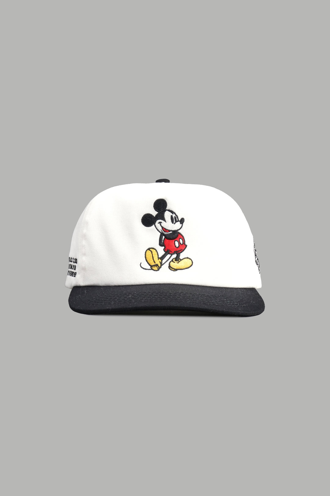 Mickey Forever Vintage 5 Panel in Cream/Black