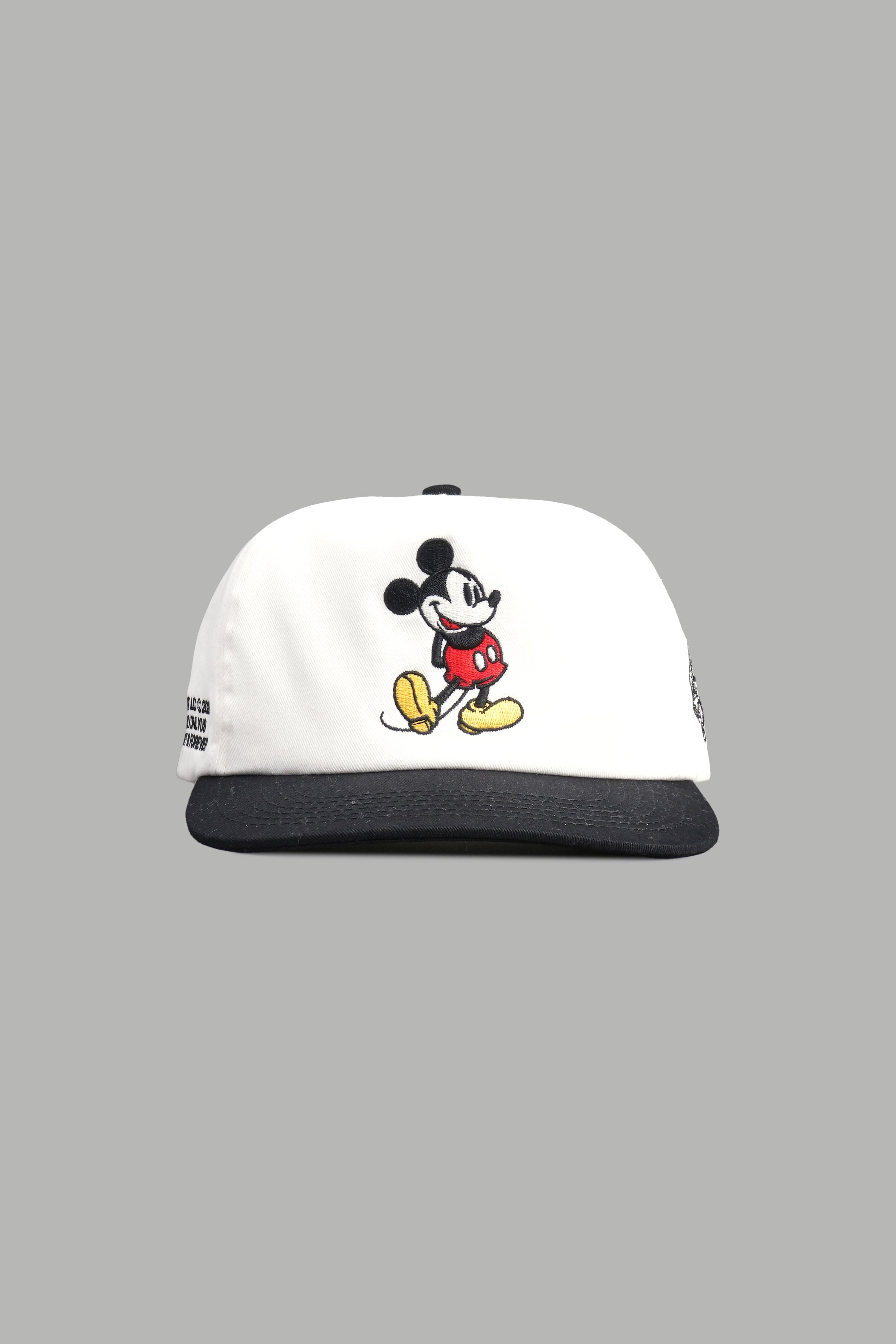 Mickey Forever Vintage 5 Panel in Cream/Black