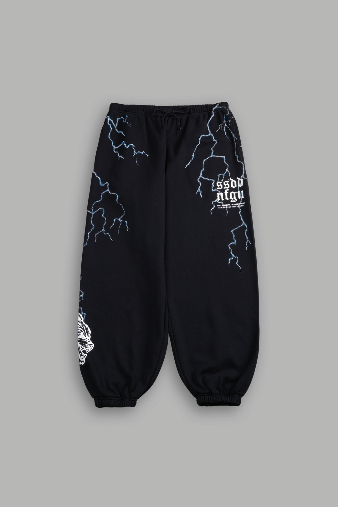 Darc Storm Lounger Sweat Pants in Black