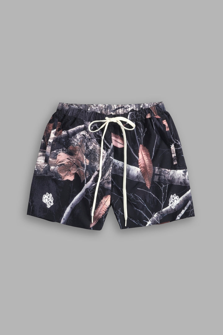 Dual Compression Shorts in Darc Woodland Camo