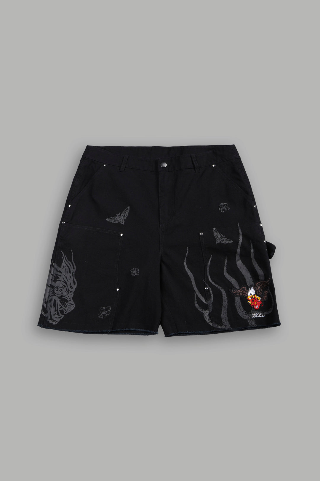 The Eagle & The Oni Hoffa Shorts in Black
