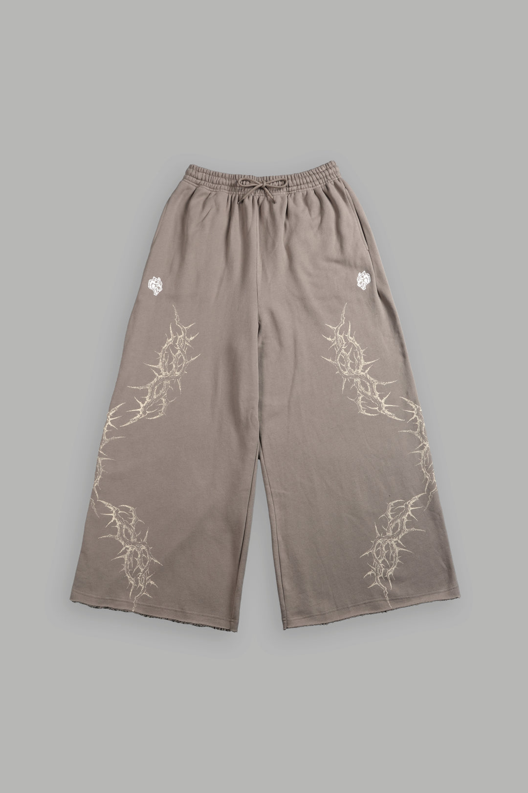 Thorns Oversized Omen Sweat Pants in Taupe