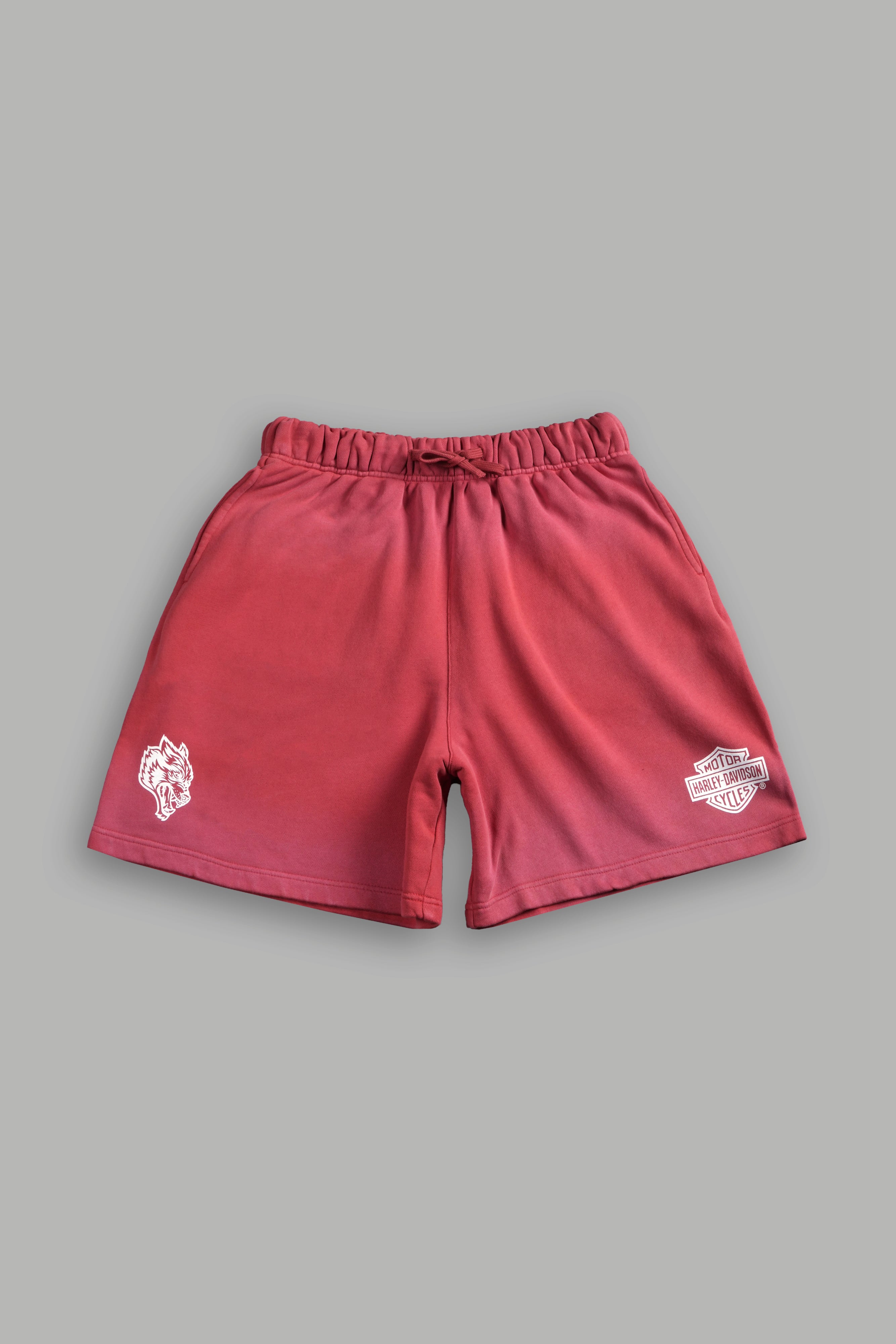 Dare Sport Wolves スポーツショートパンツ Harley-Davidson Wolves Oversized Post Lounge Sweat Shorts V2 in