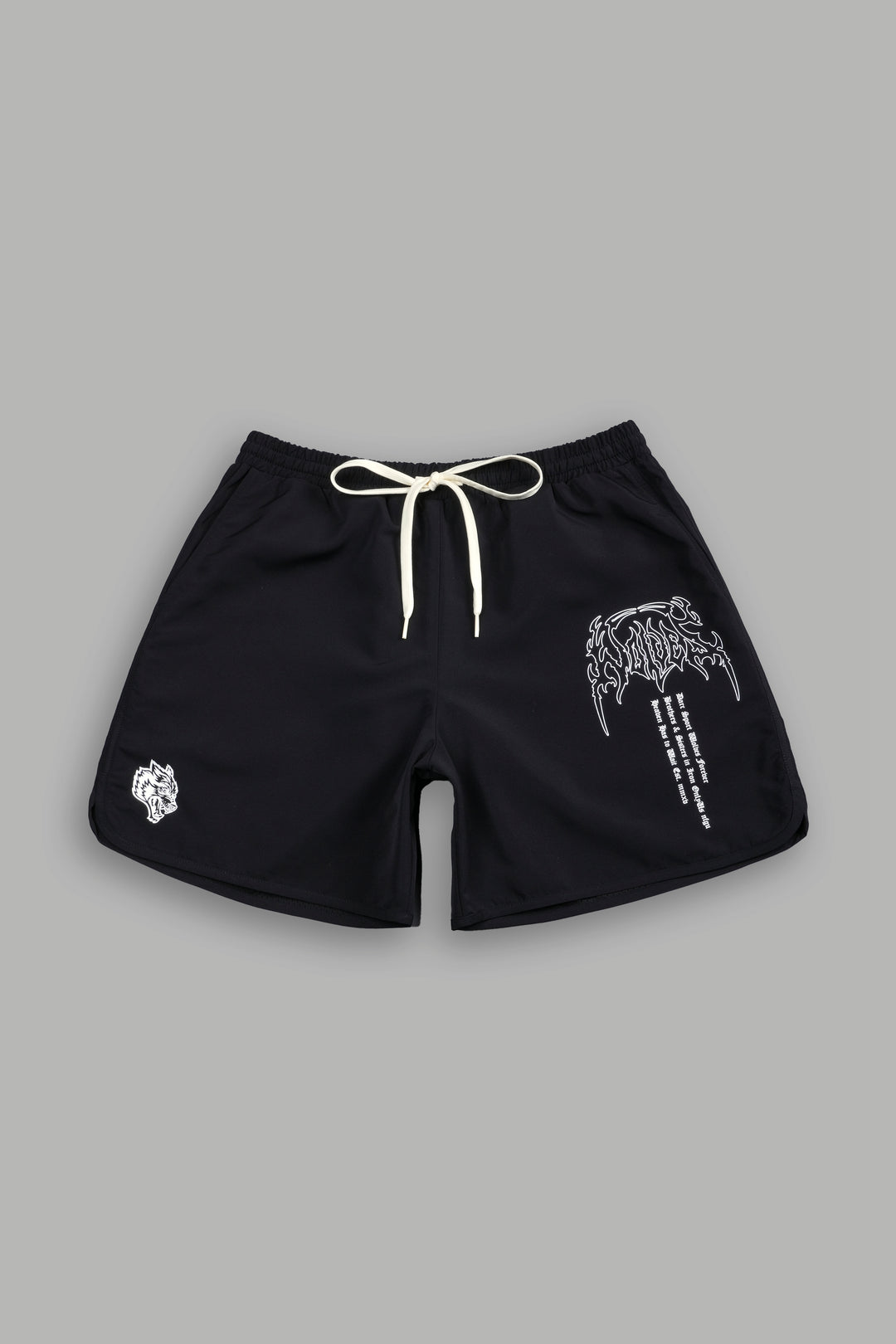 Wolves Hesh Gerard Shorts in Black