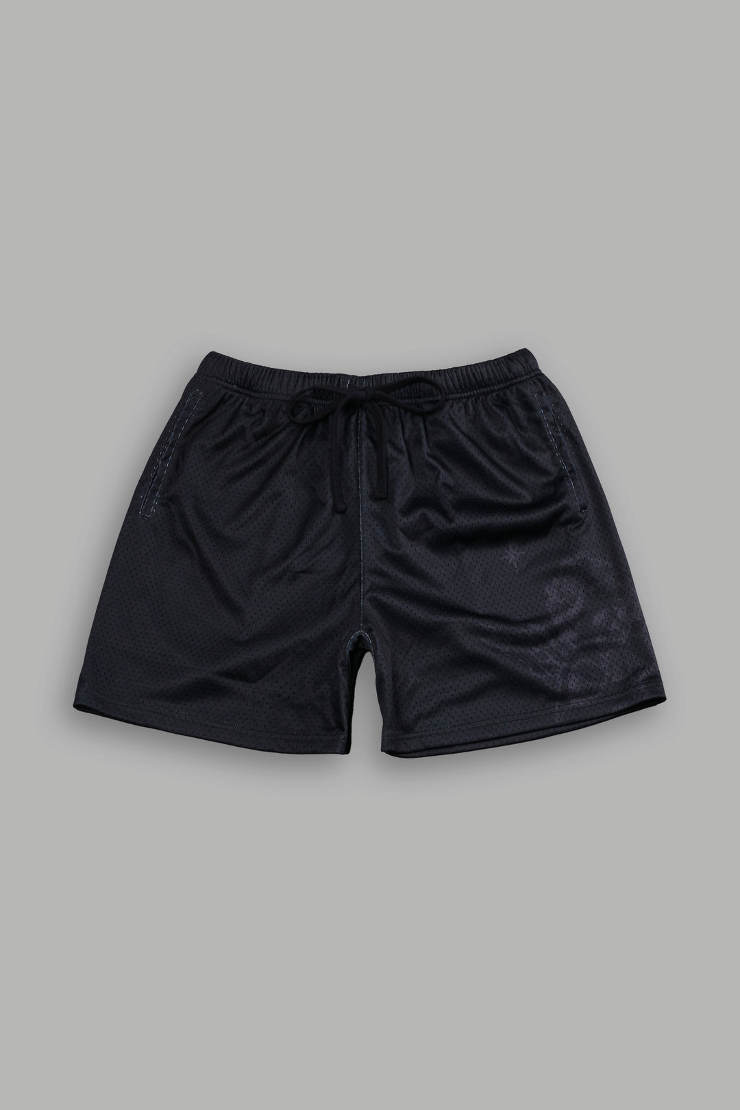 Sacred Flash Mesh Shorts in Black