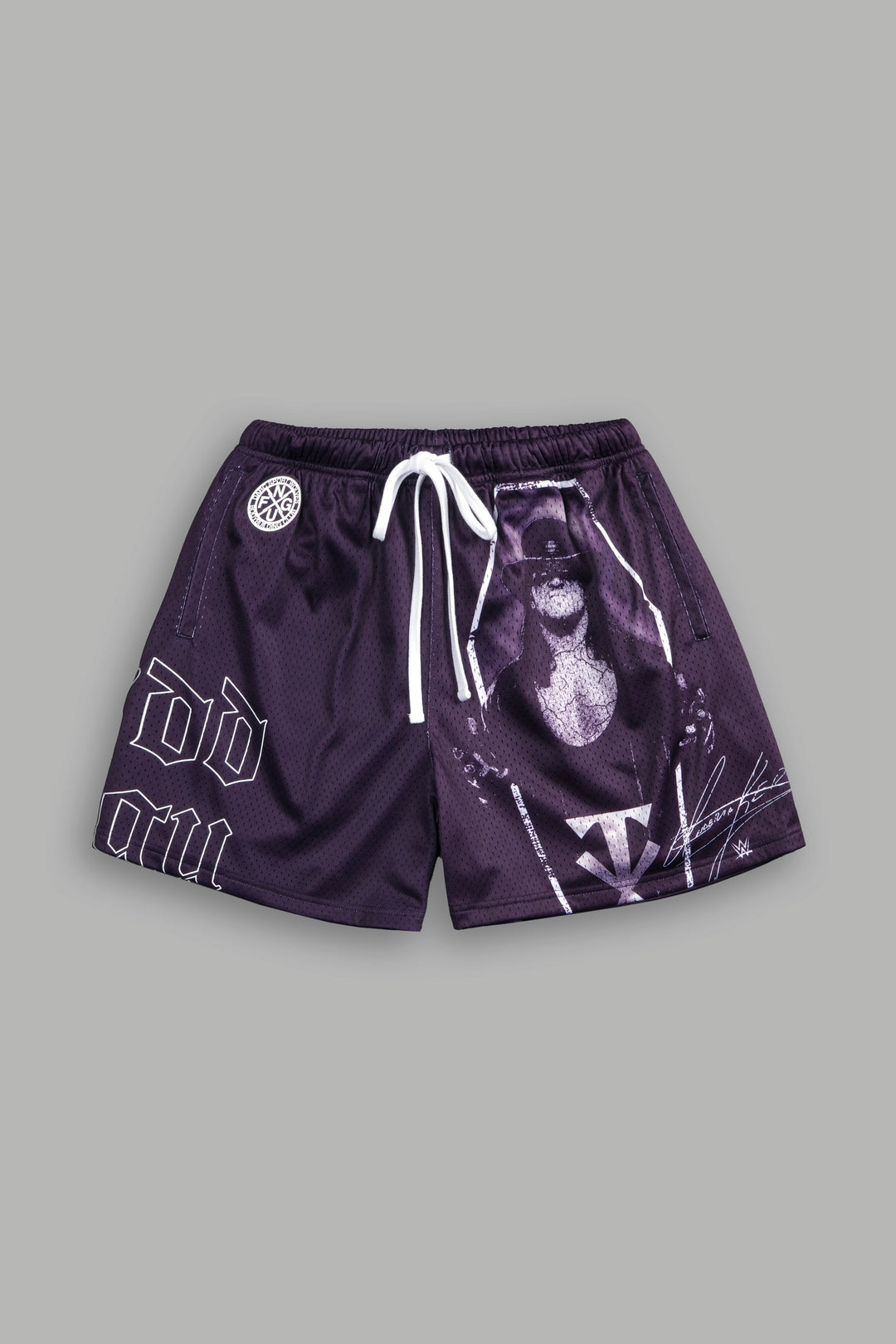 Piledriver Mesh Shorts in Phantom Purple