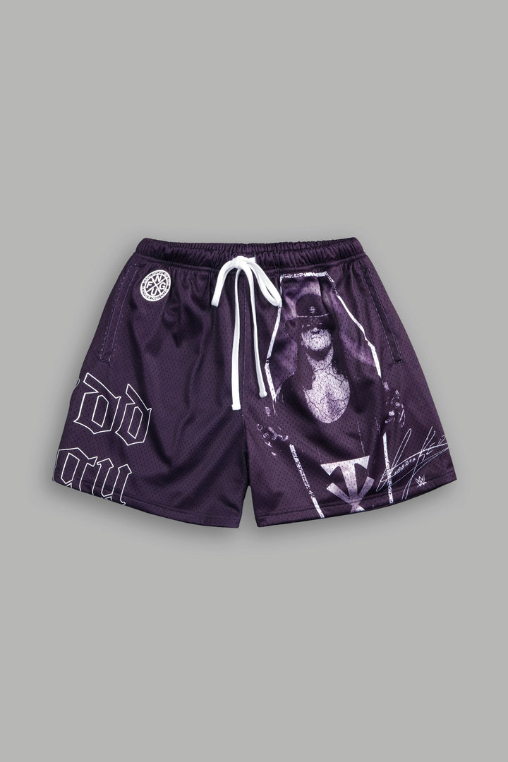 Piledriver Mesh Shorts in Phantom Purple