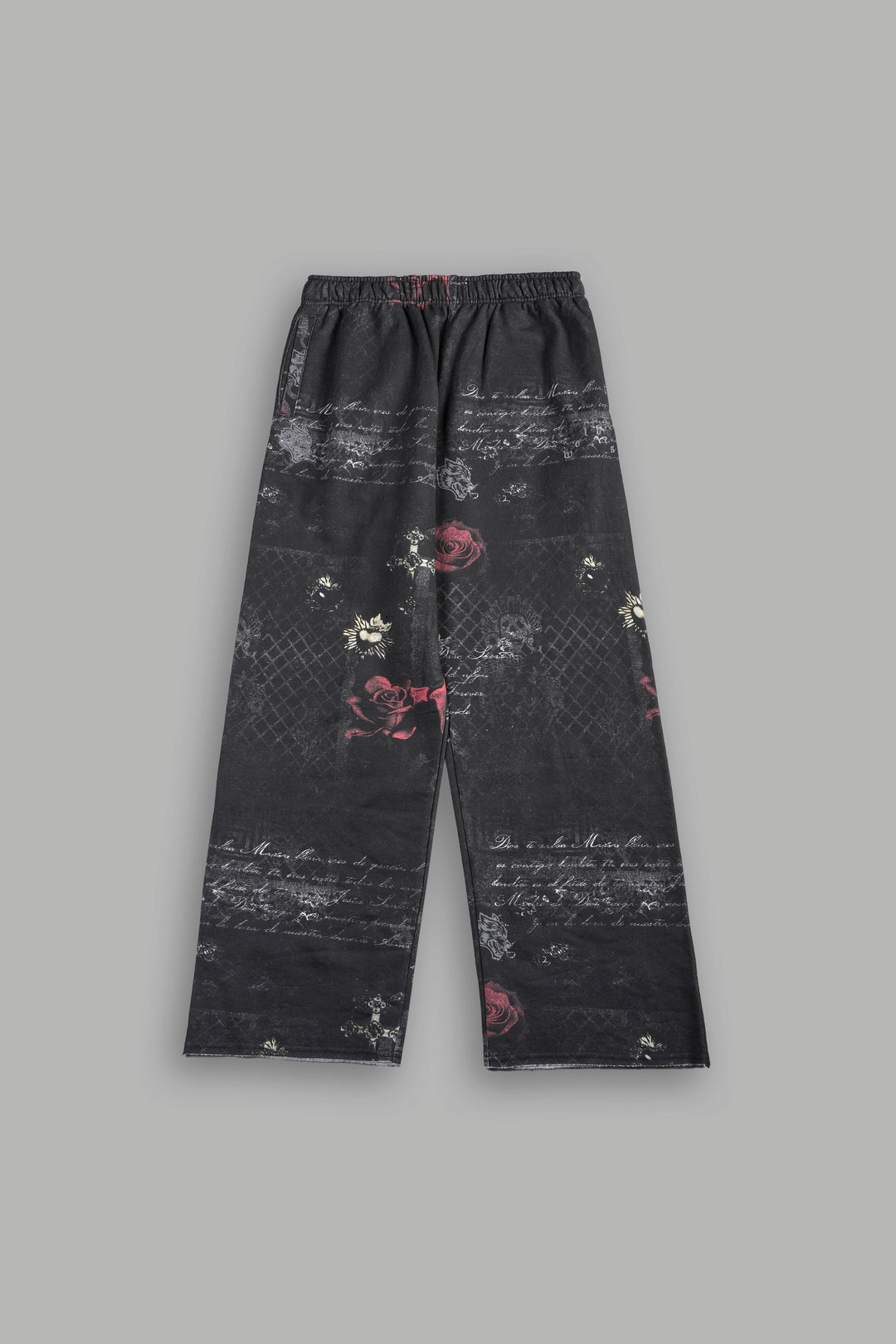 Wolves Pyramid Big Cozy Sweats In Rosas Del Corazon