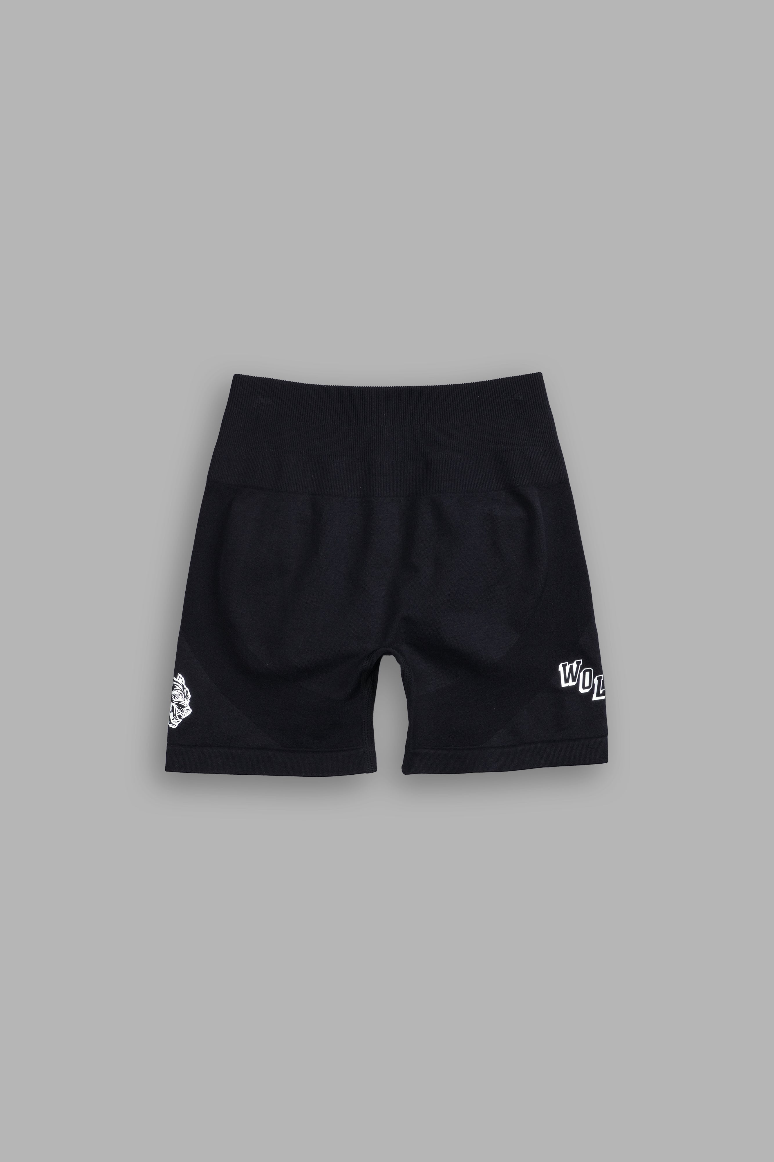 Journey Everson Seamless "Training" Shorts in Black