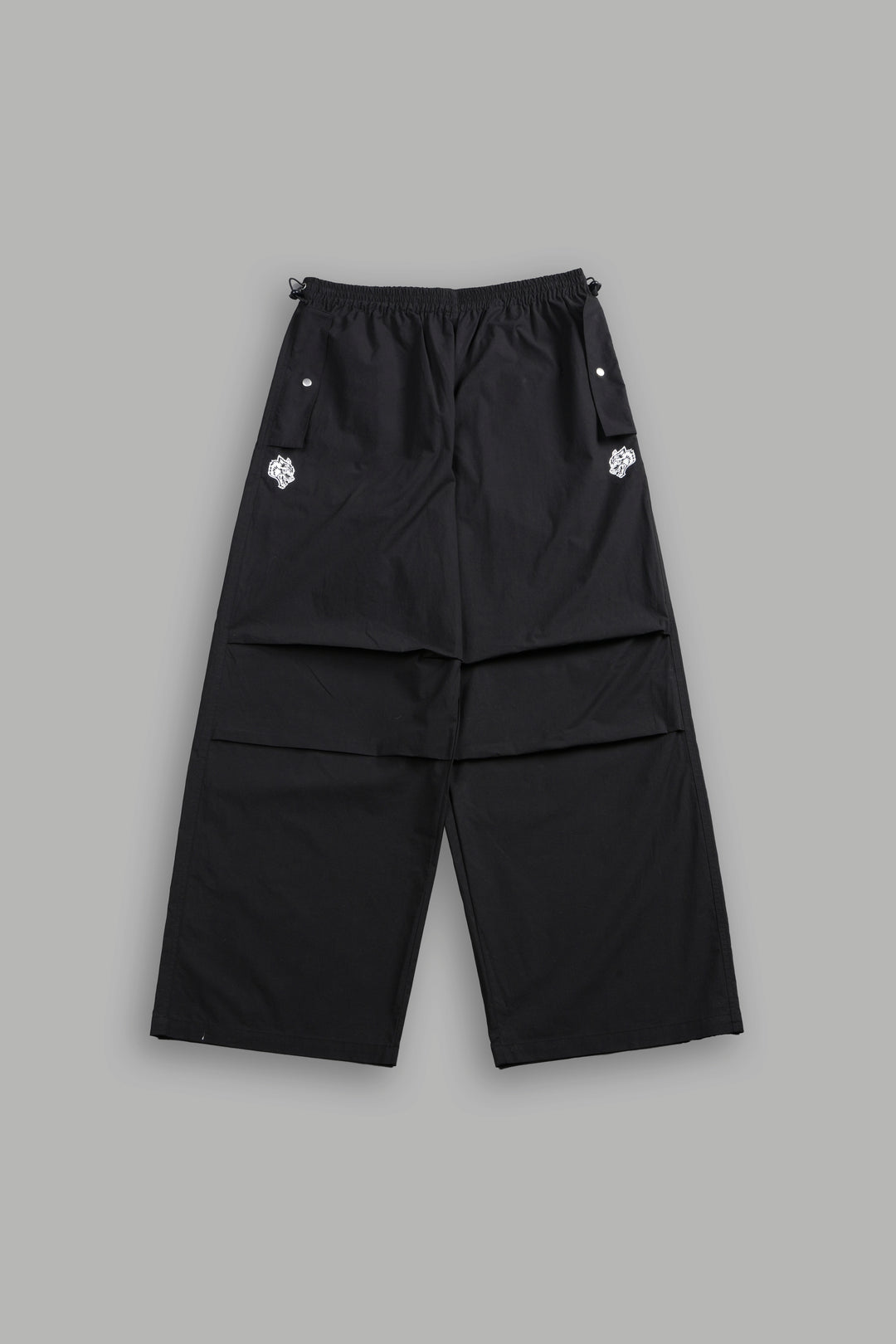 Wolf Chopper Unisex Haven Pants in Black