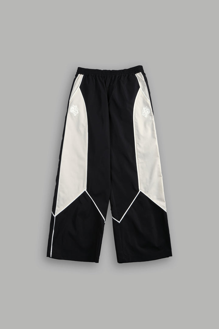 Dual Wolf Quinn Track Pants in Black/Sand