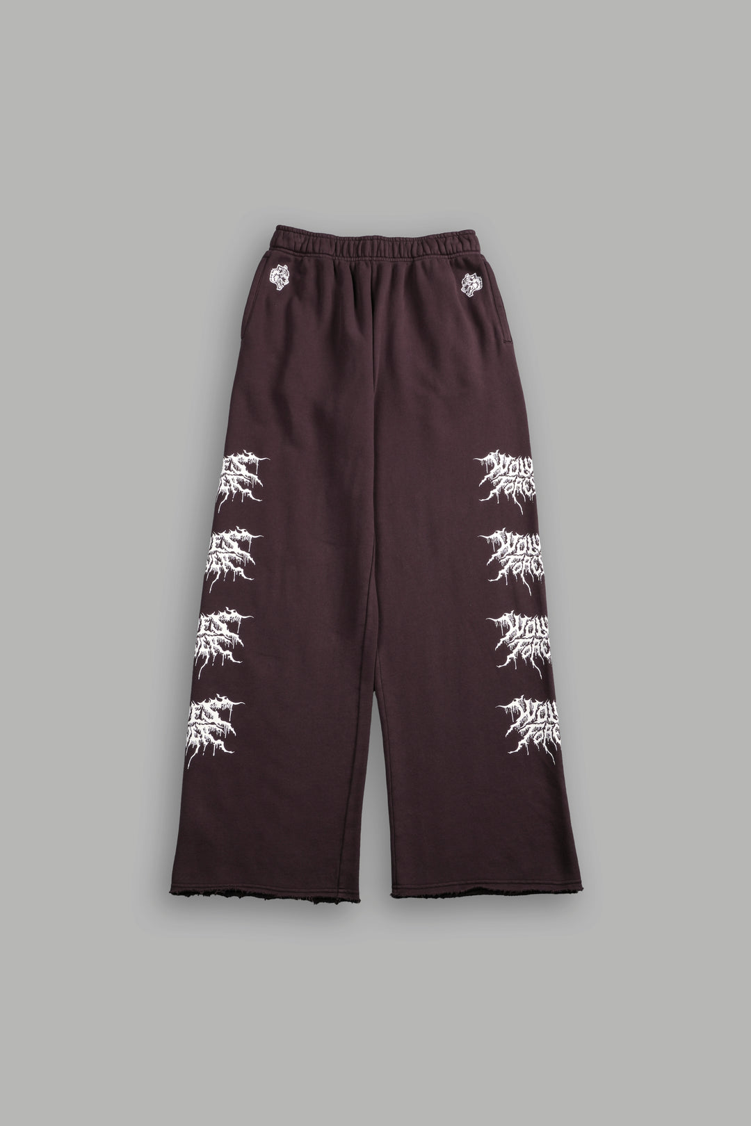 Drip Hesh Couture Sweats in Darc Garnet