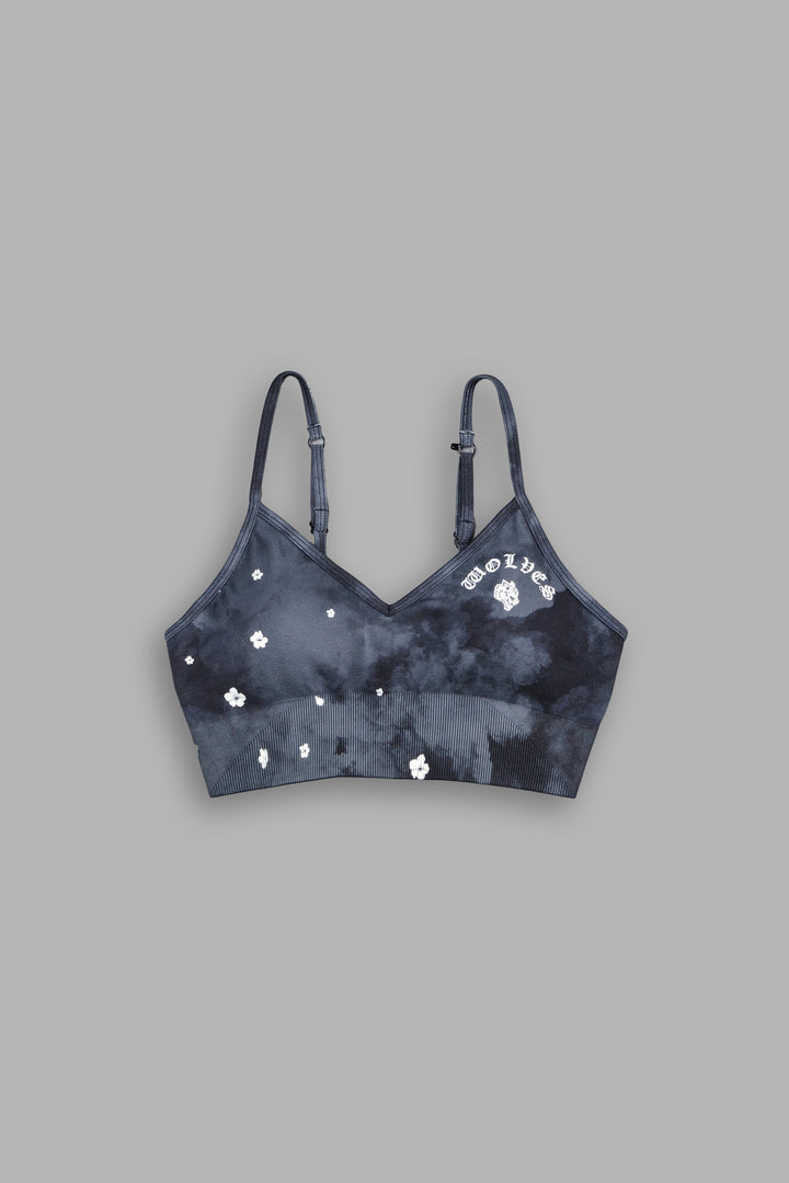 Chopper V2 "Everson Seamless" Sports Bra in Black Cherry Ghost Clouds