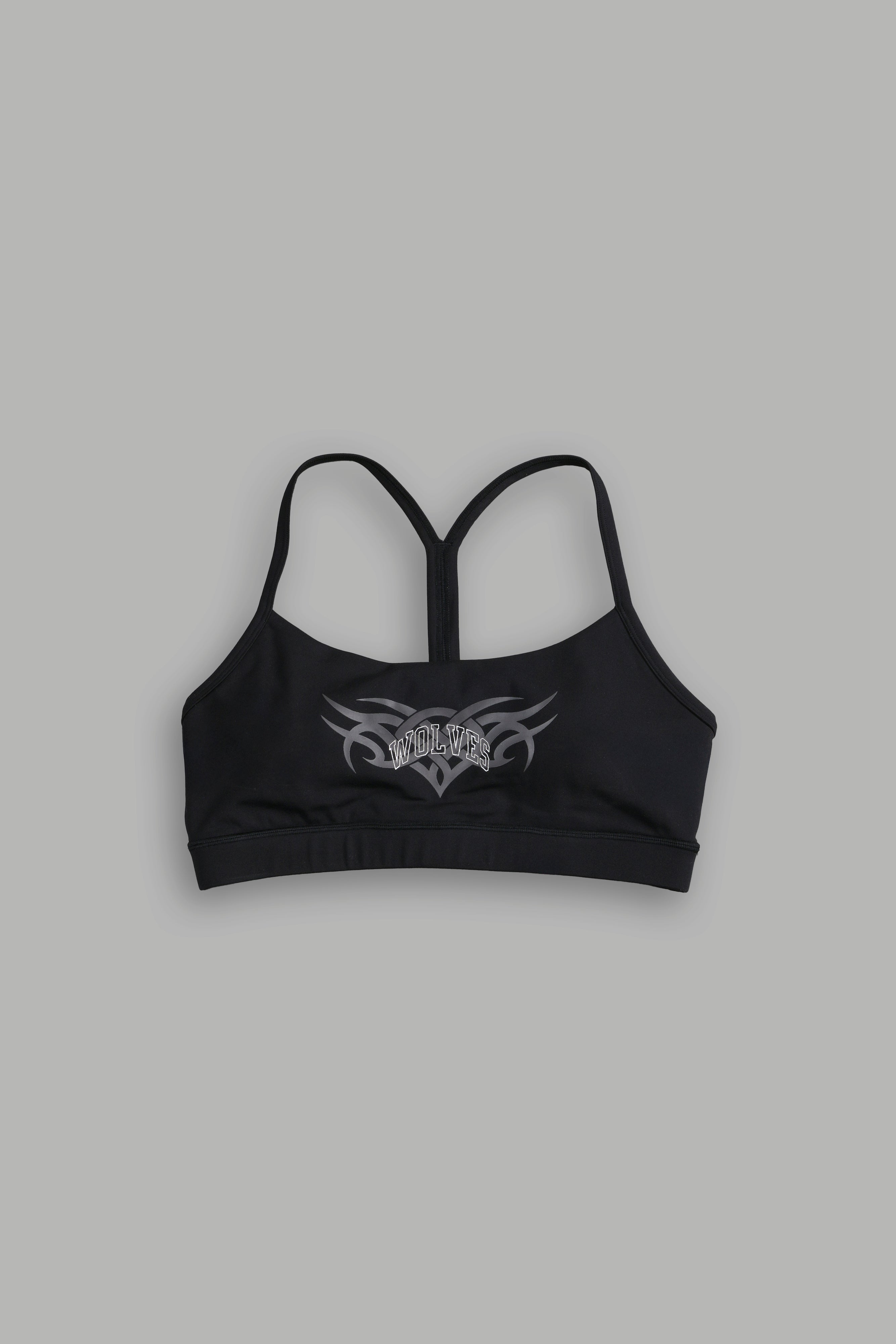 Finite Code Loyalty "Everyday" Sports Bra in Black