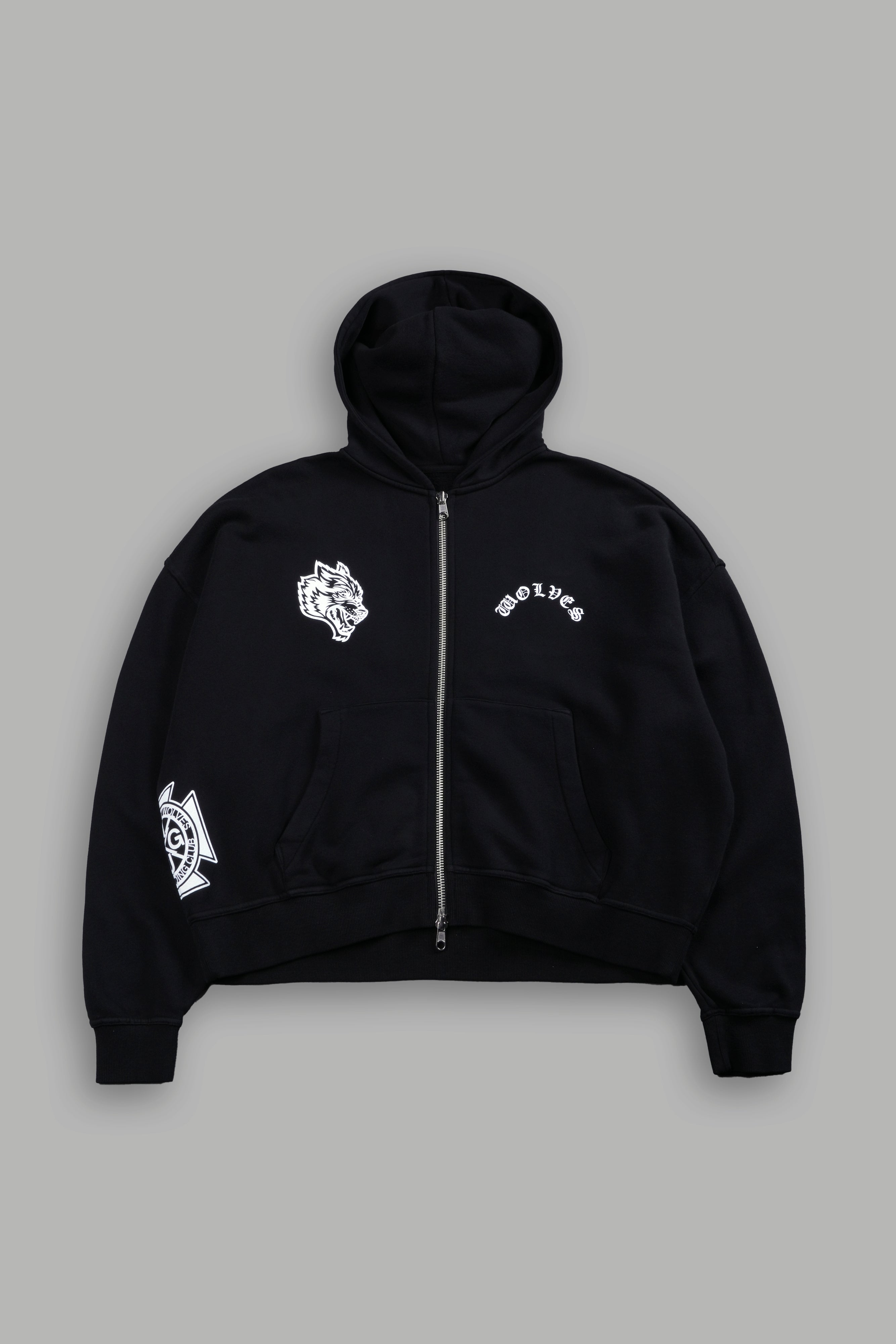 Next Of Kin NFGU Vex Double Zip Hoodie in Black – DarcSport