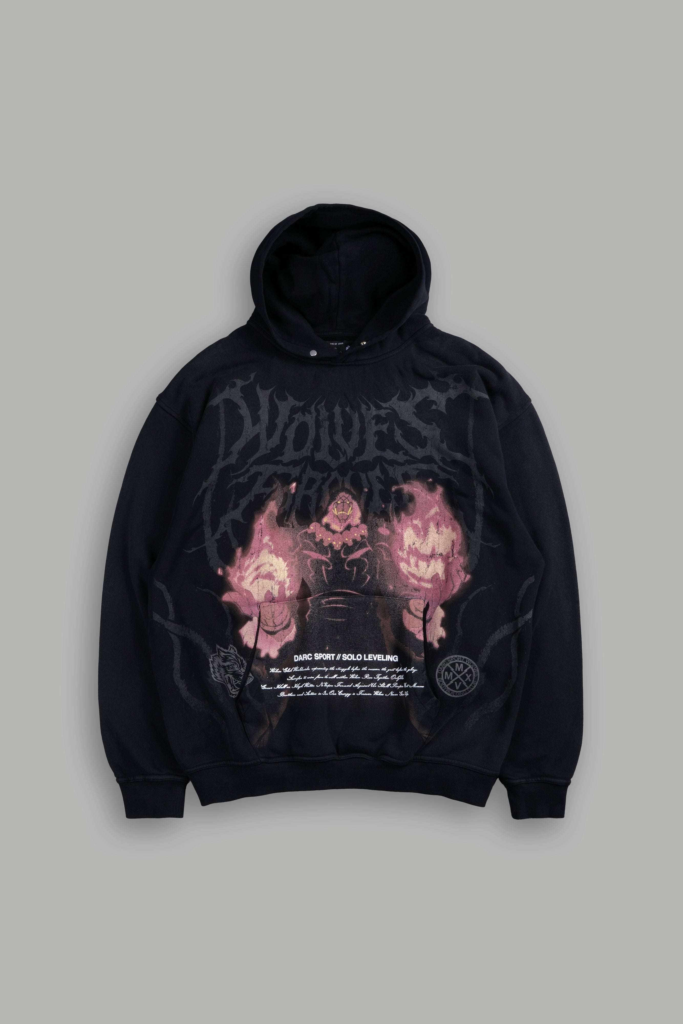 Darc Tusk "Pierce" Hoodie in Black Sun Fade