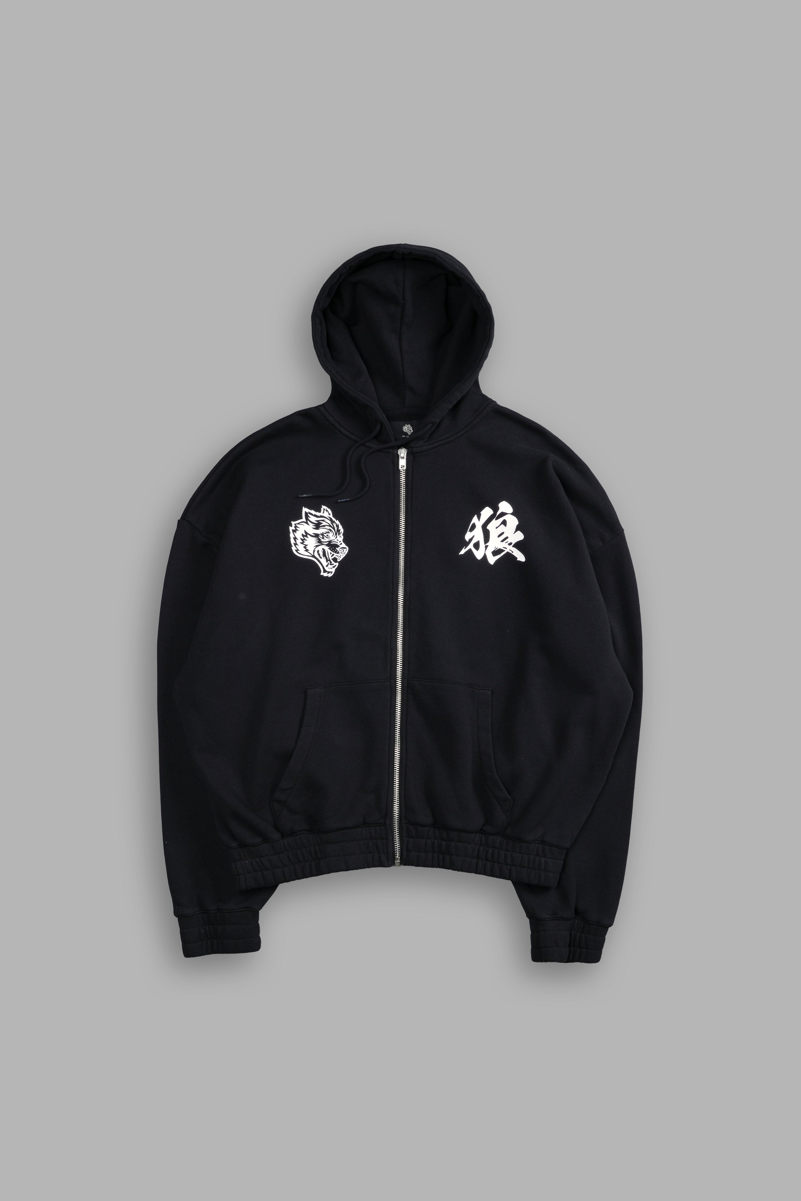 Inferno "Chambers" Zip Hoodie in Black