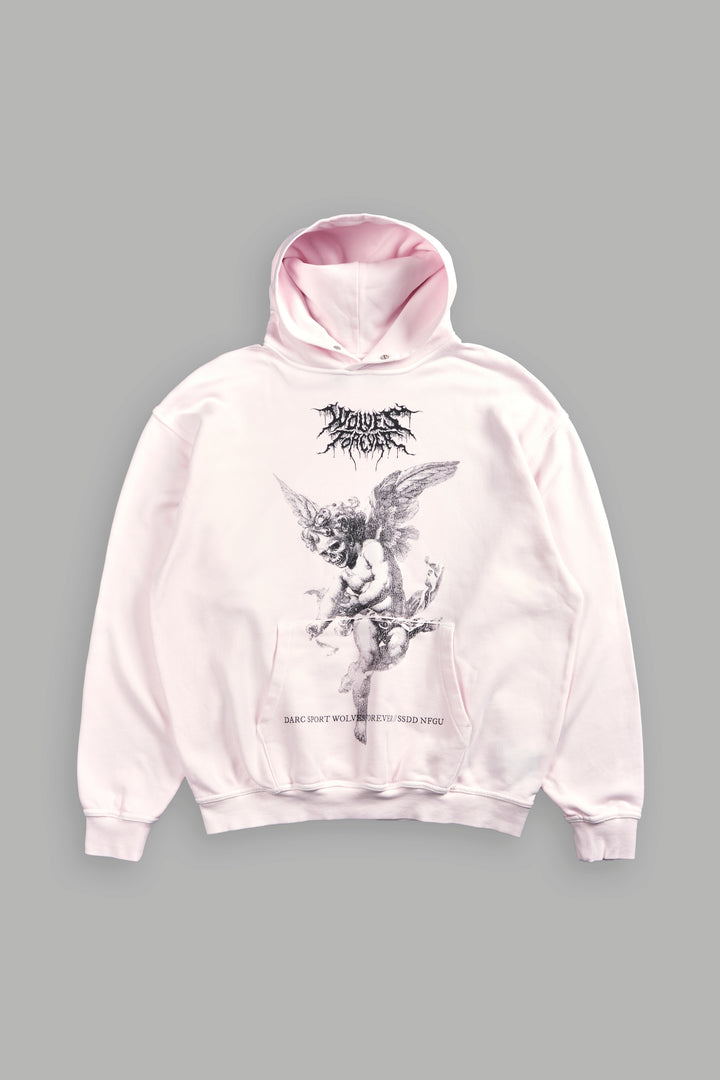 Life From Death "Pierce" Hoodie in Blush Pink