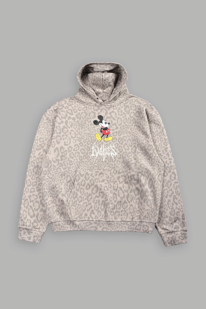 Mickey Mouse Hesh Pierce Hoodie in Clay Leopard