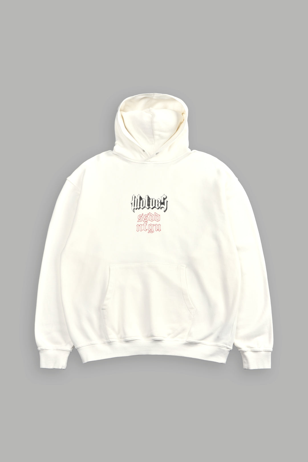 Eternal Blood "Pierce" Hoodie in Cream