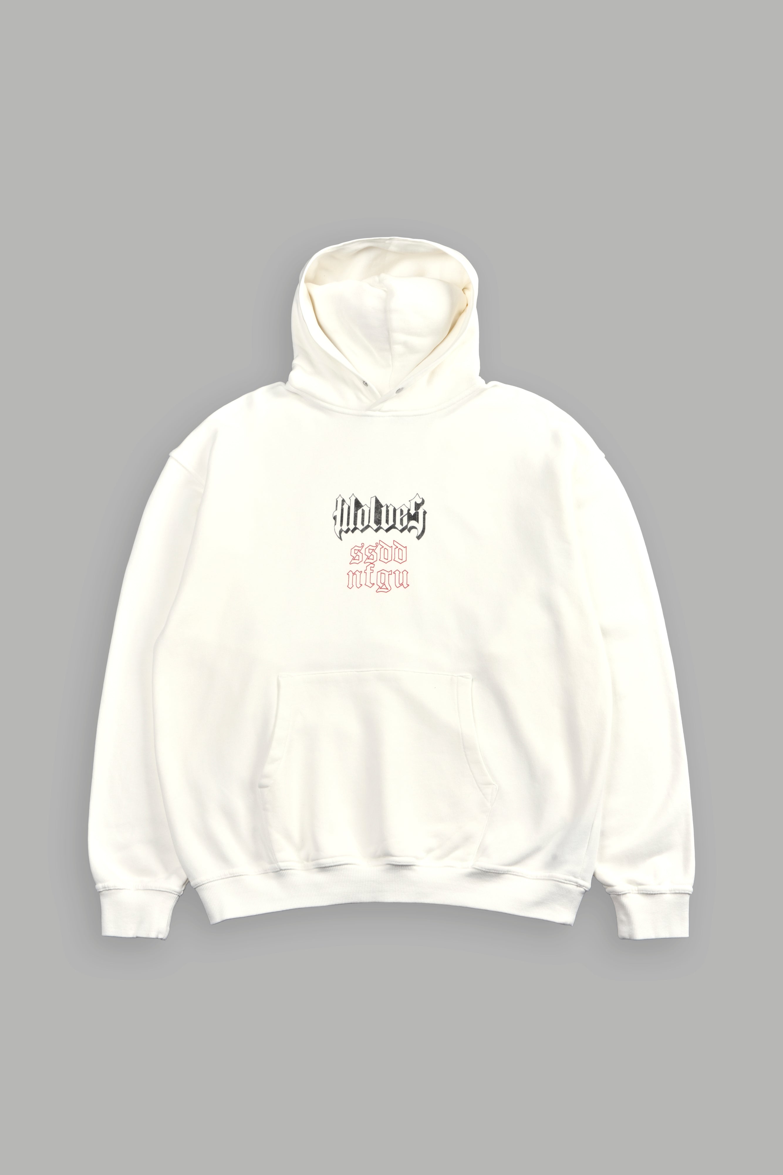 Eternal Blood "Pierce" Hoodie in Cream