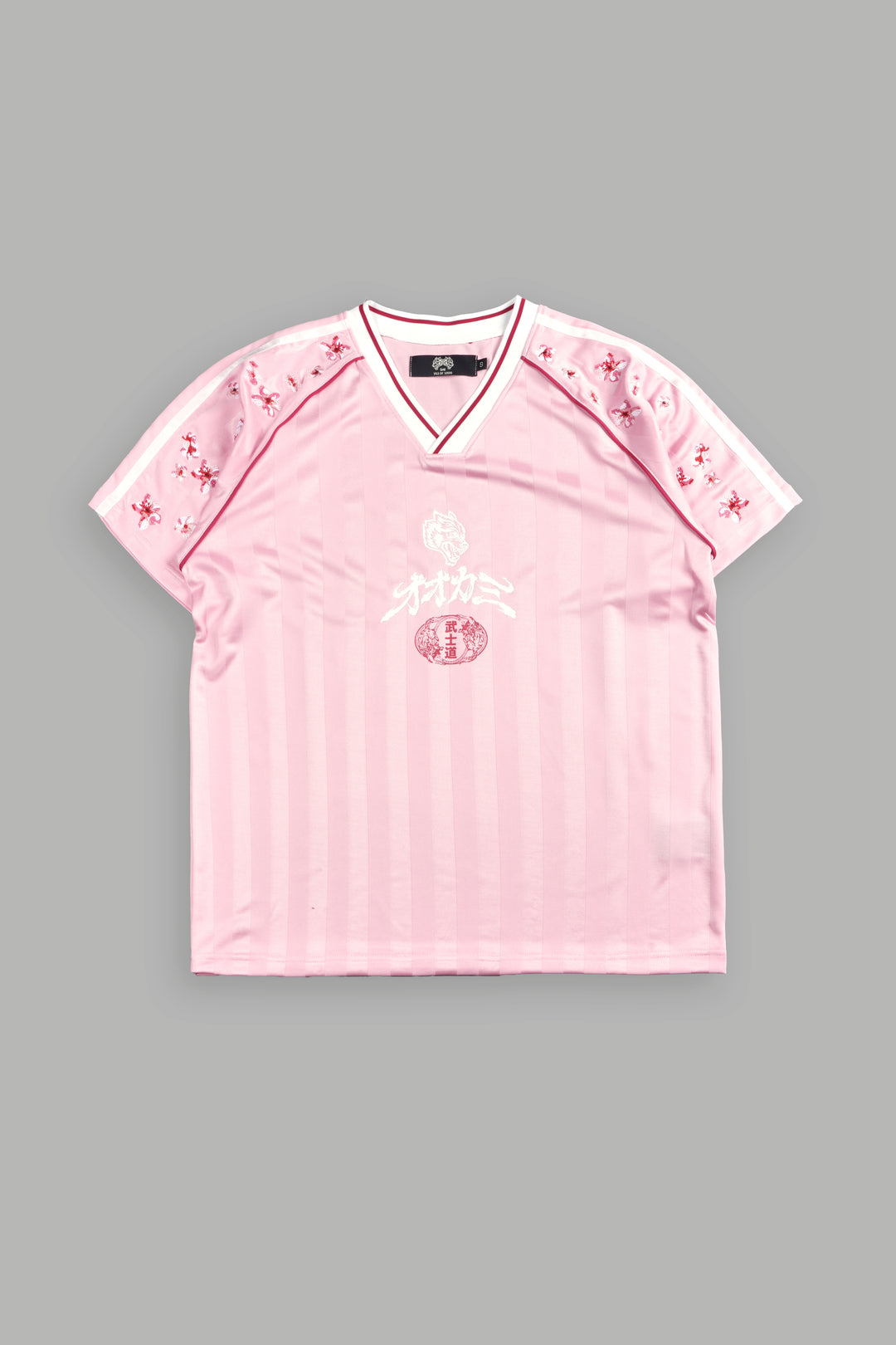 Sakura Forever She Oversized Soccer Jersey in Cherry Blossom