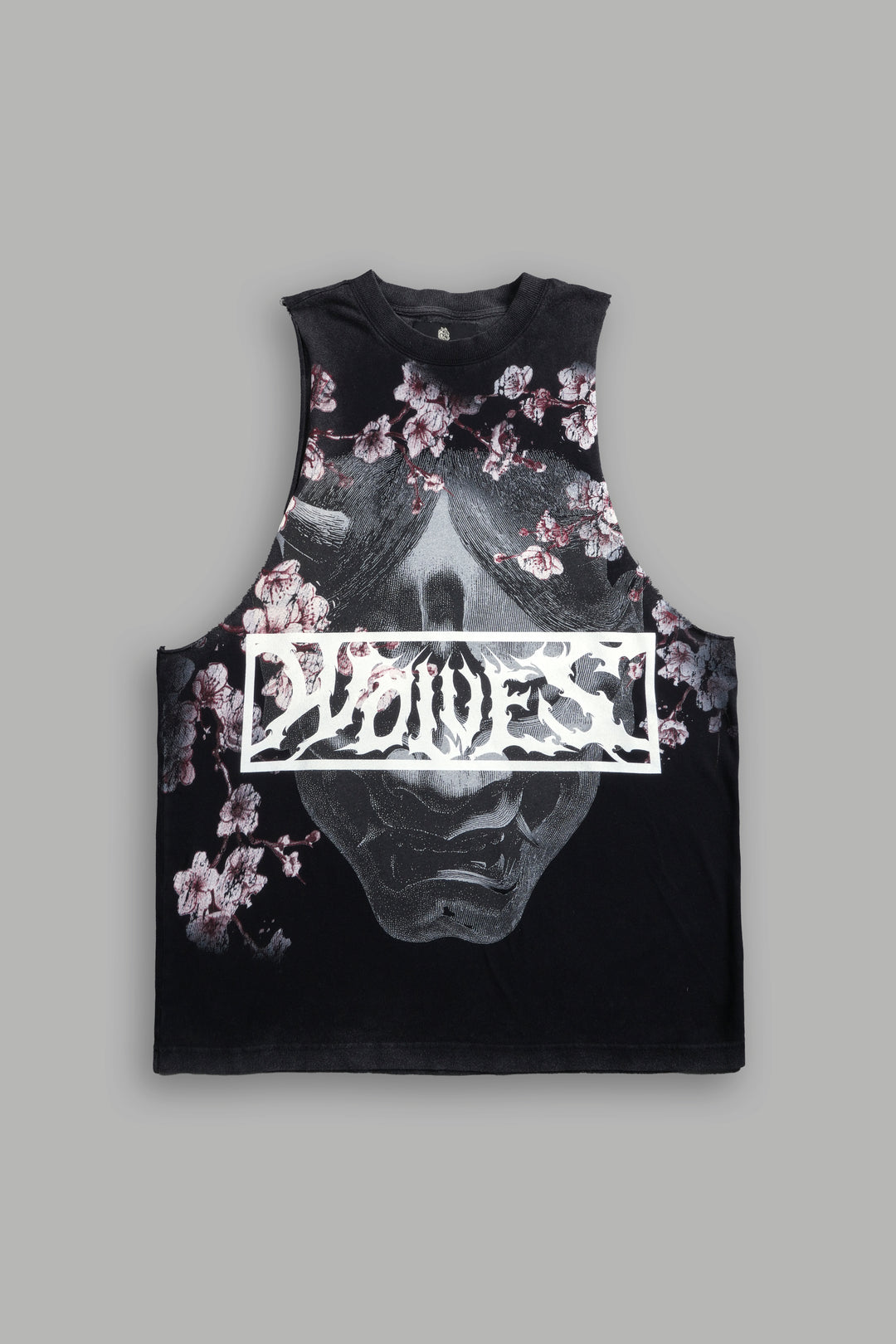 Oni Sakura "Tommy" Muscle Tee in Black
