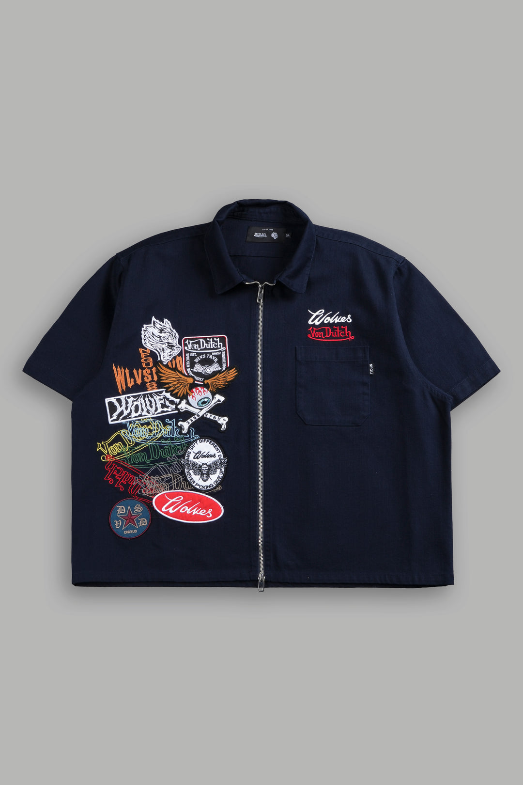 Darc Kulture Vince Shirt in Navy