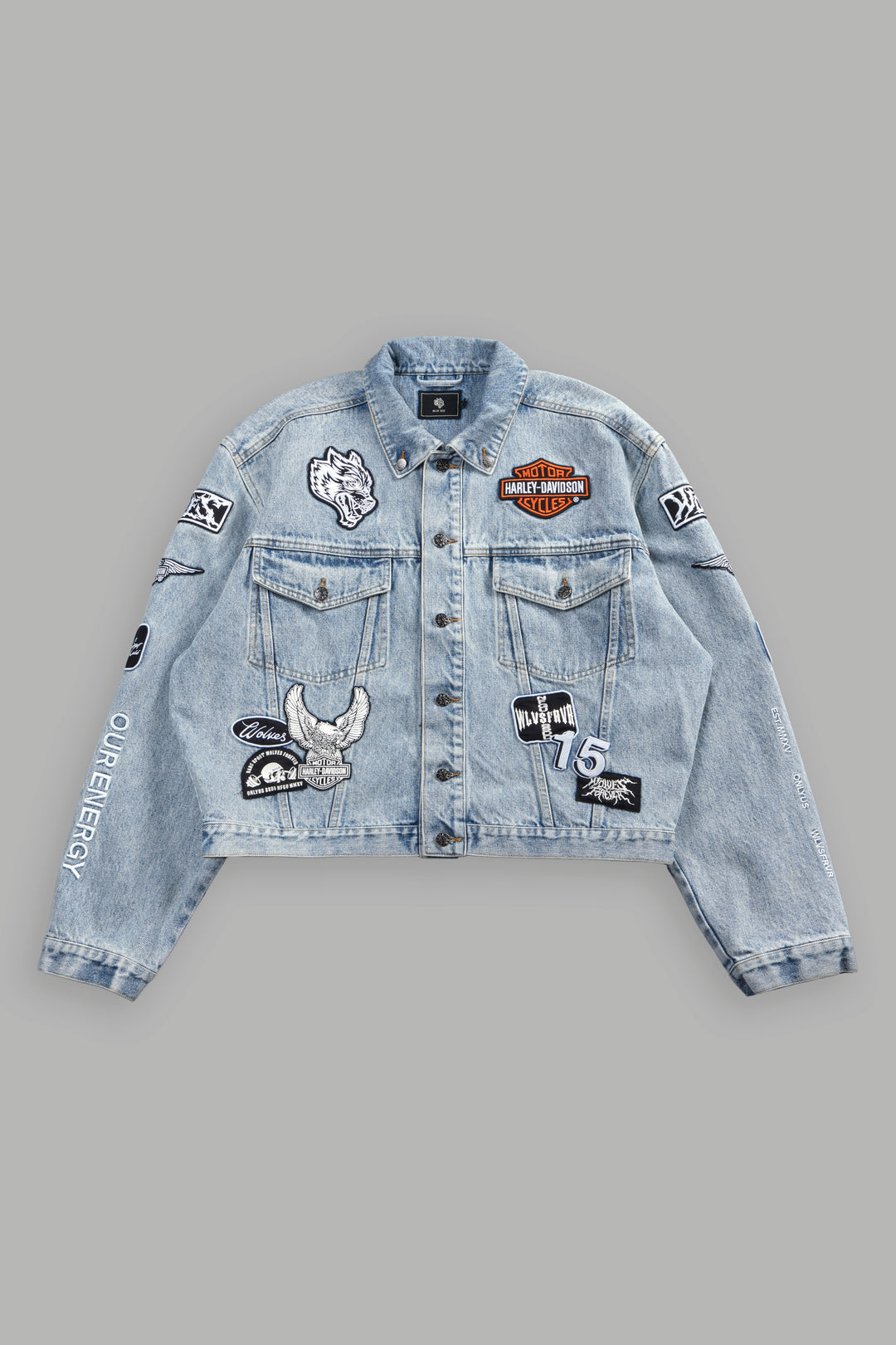 Brotherhood Lemy Denim Jacket in Light Wash