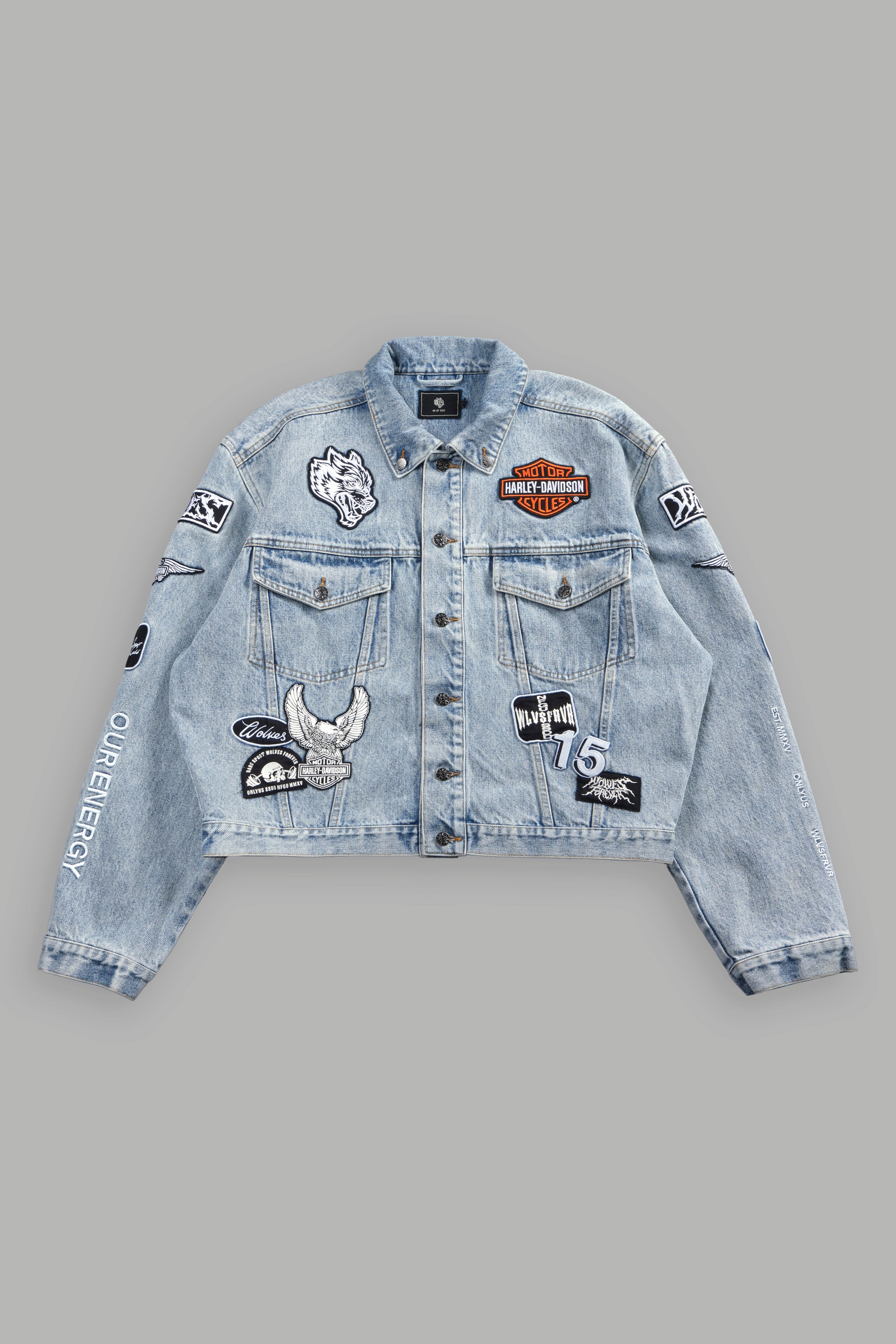 Brotherhood Lemy Denim Jacket in Light Wash