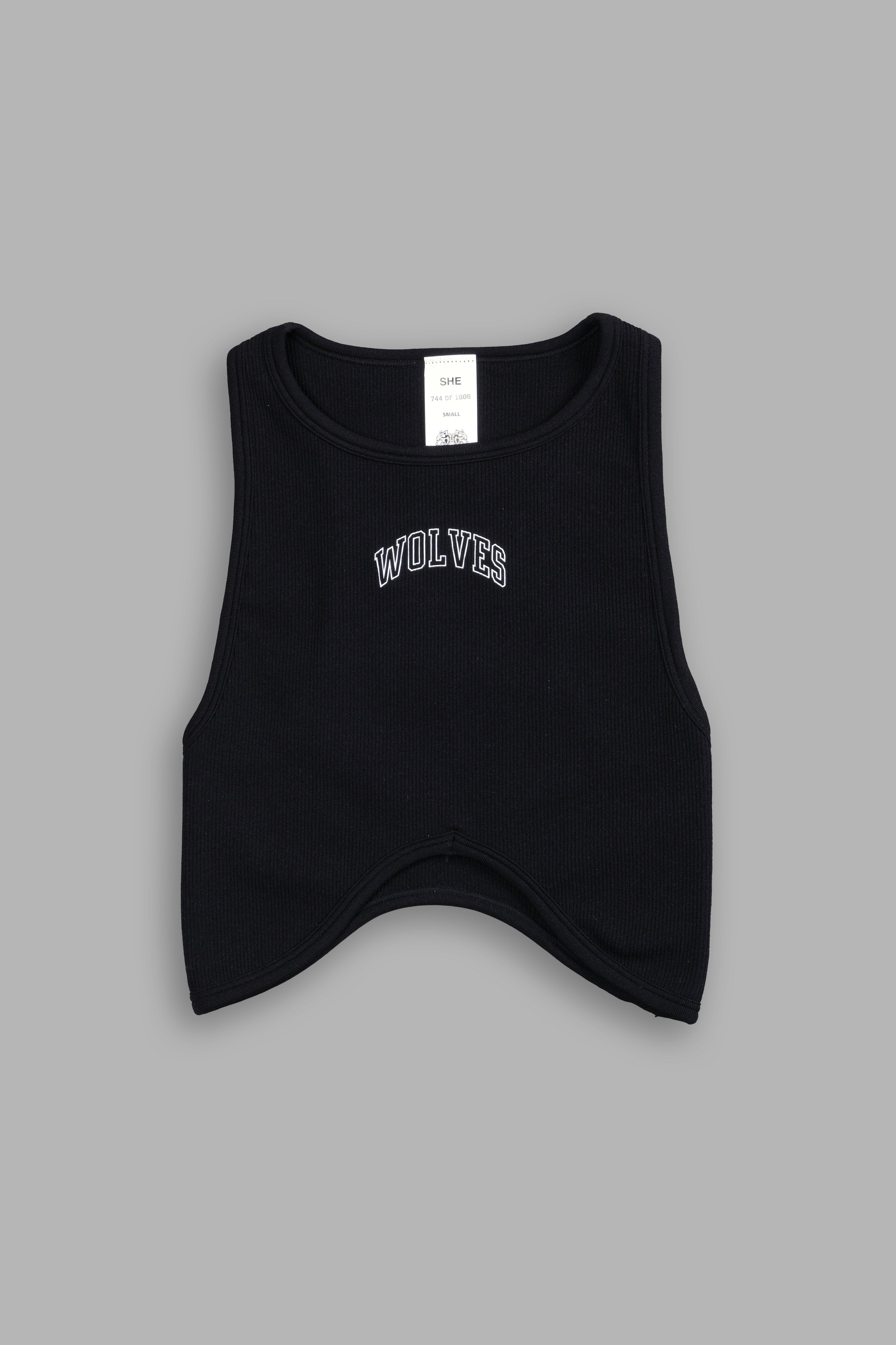 Loyalty "Everson Seamless" Curve Tank in Black