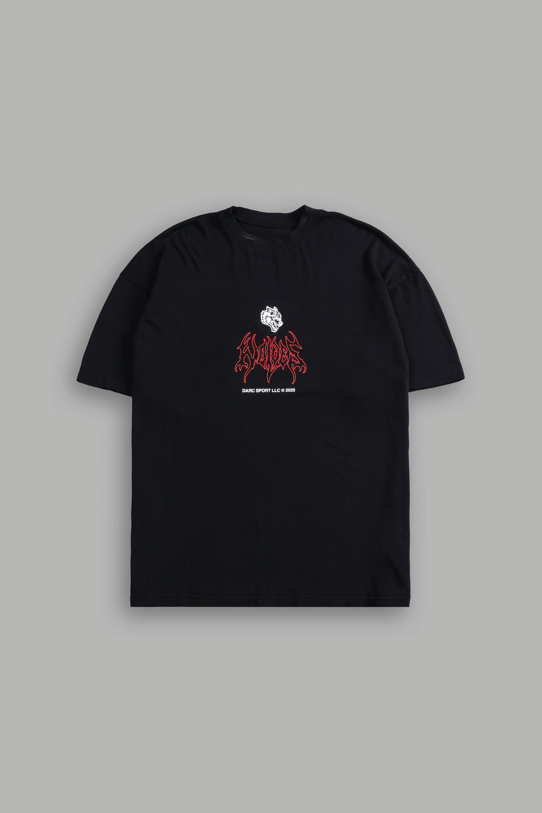 The Champion "Premium" Oversized Tee in Black