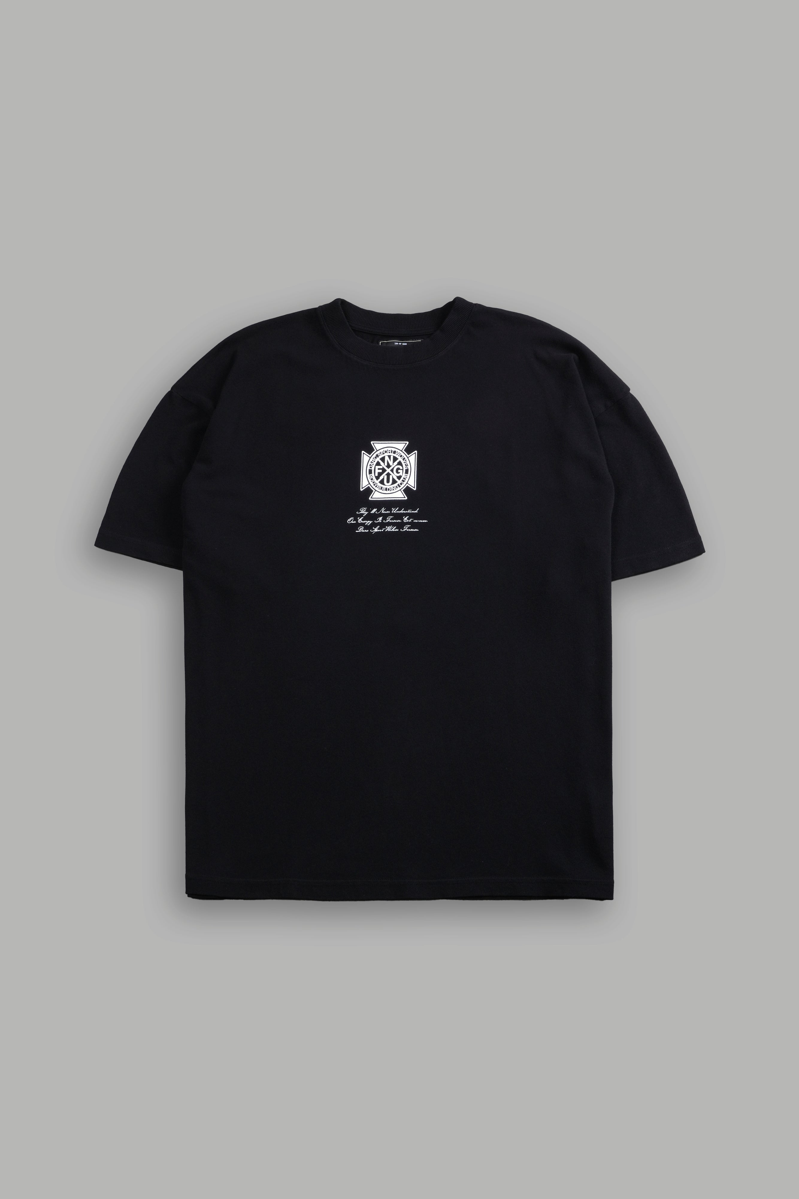 Her Energy "Premium" Oversized Tee in Black