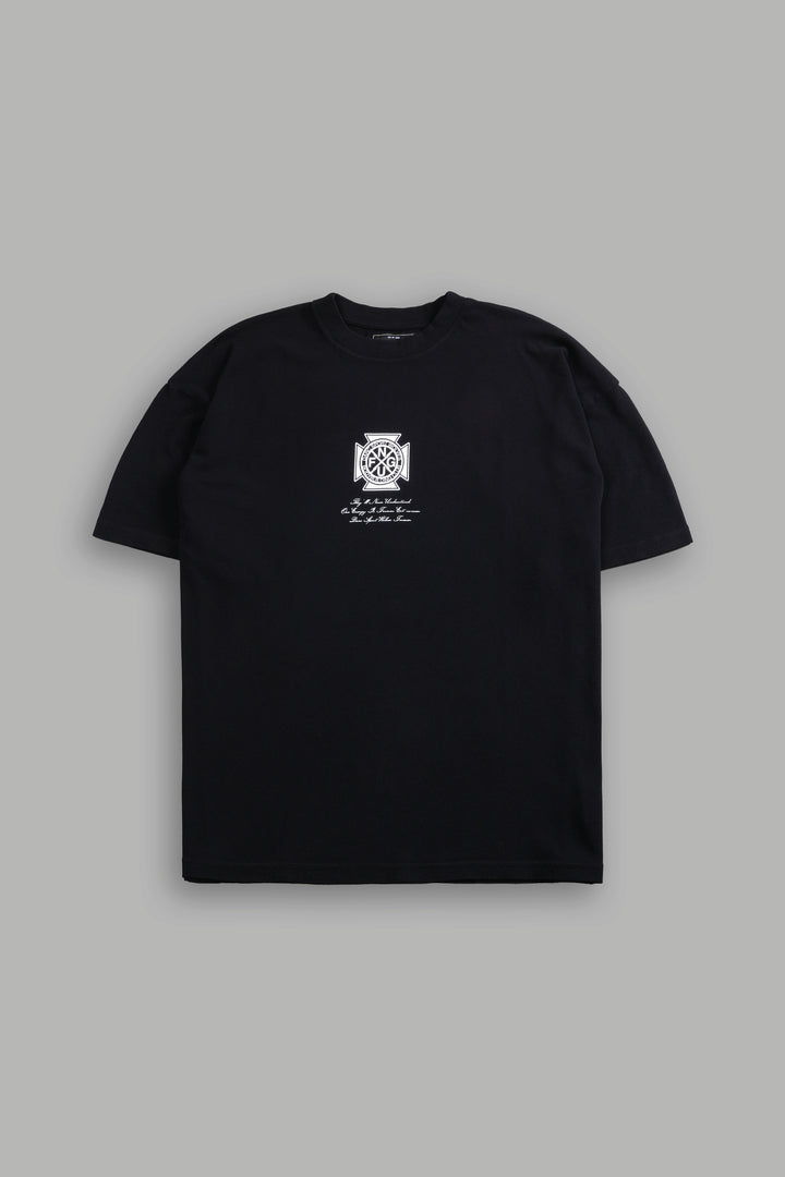 Her Energy "Premium" Oversized Tee in Black