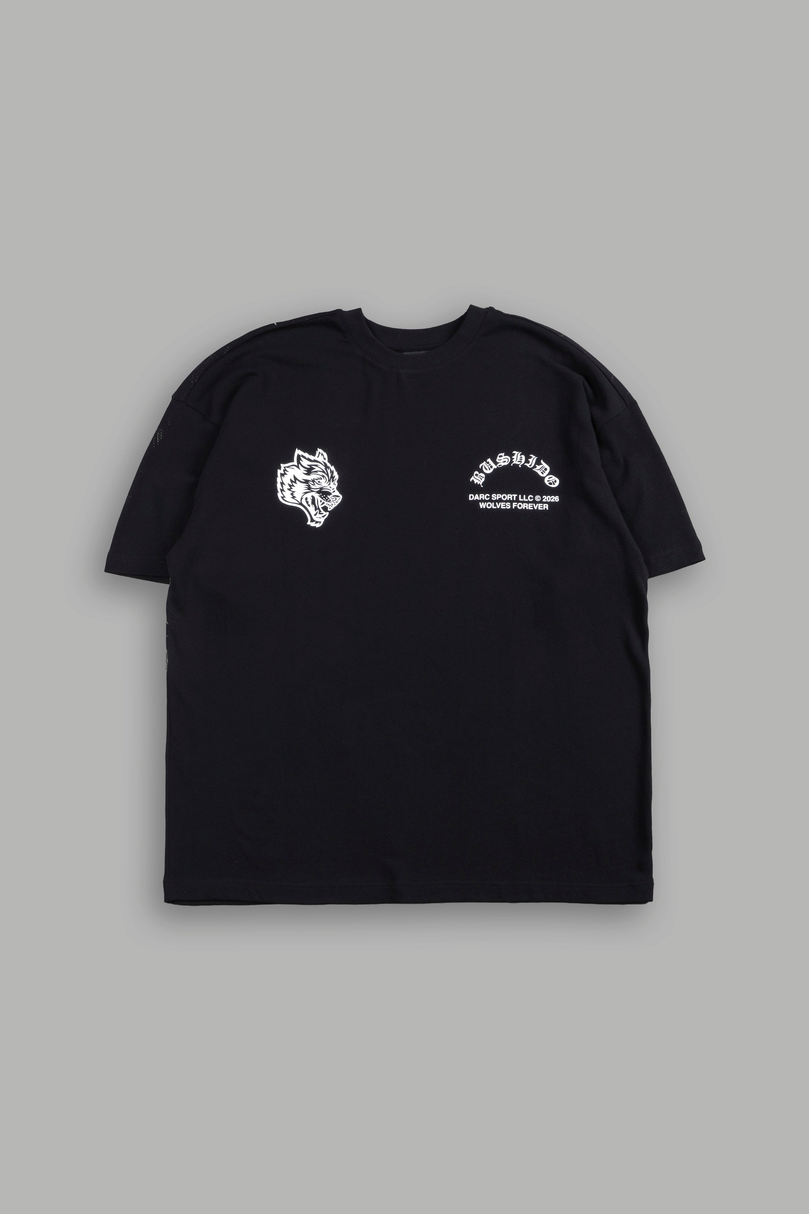 Shutendoji Premium Oversized Tee in Black