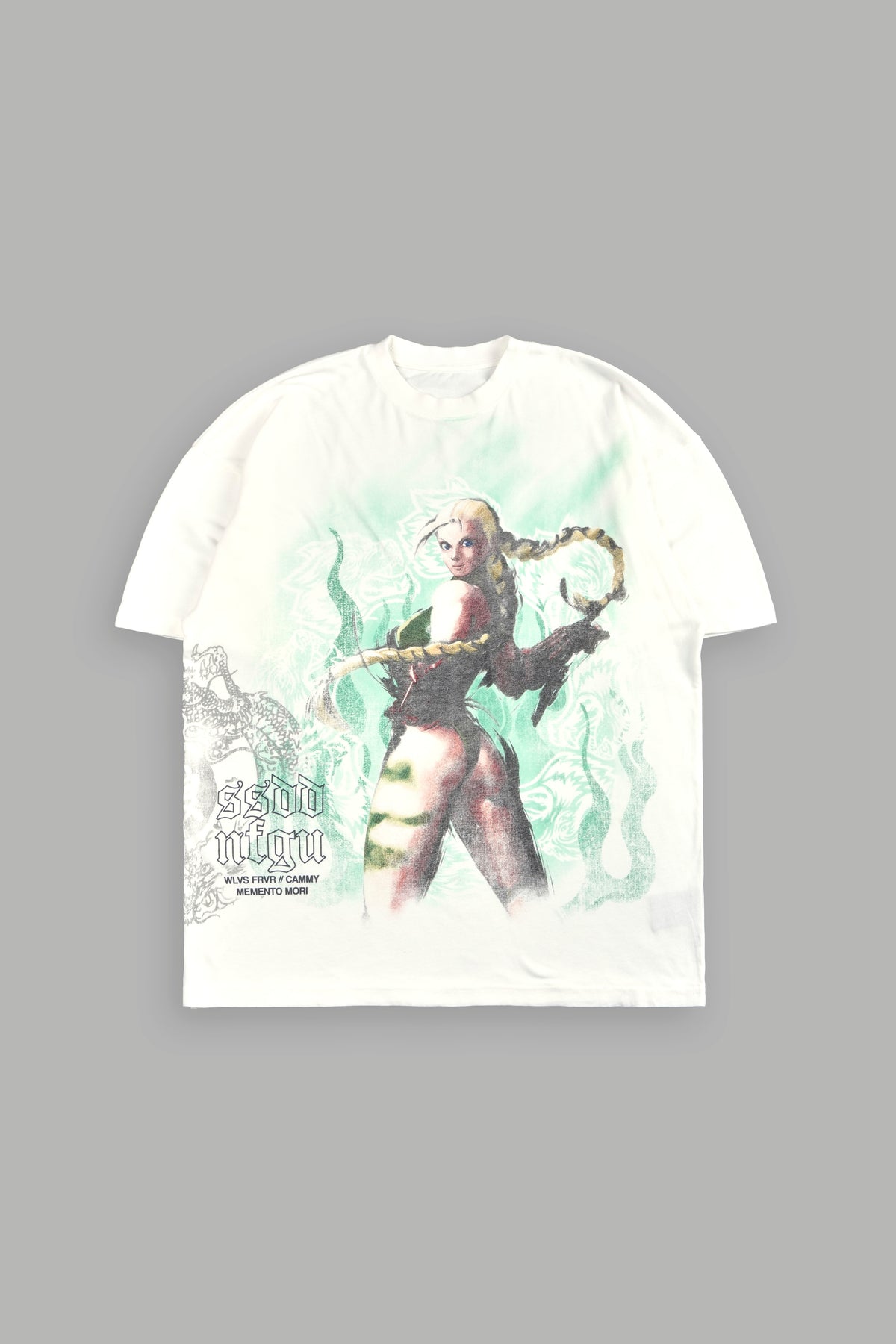 Street Fighter "Side-By-Side" Tee Box Set in Cream