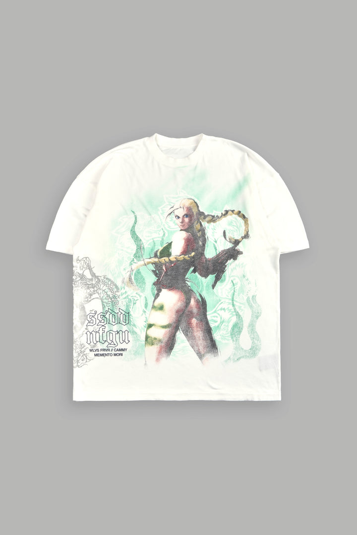 Street Fighter "Side-By-Side" Tee Box Set in Cream
