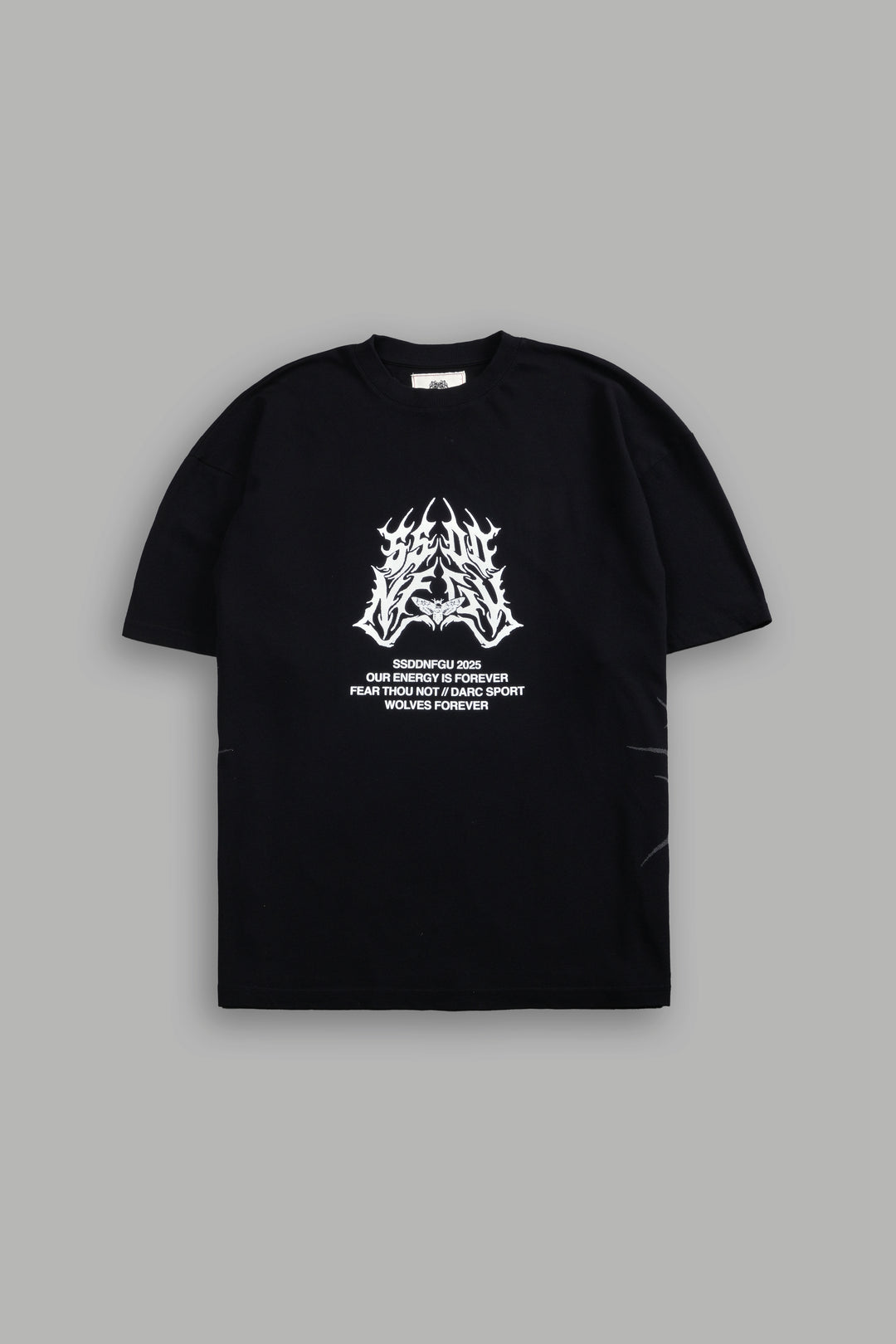 Darc Judas "Side By Side" Series Premium Oversized Tee in Black