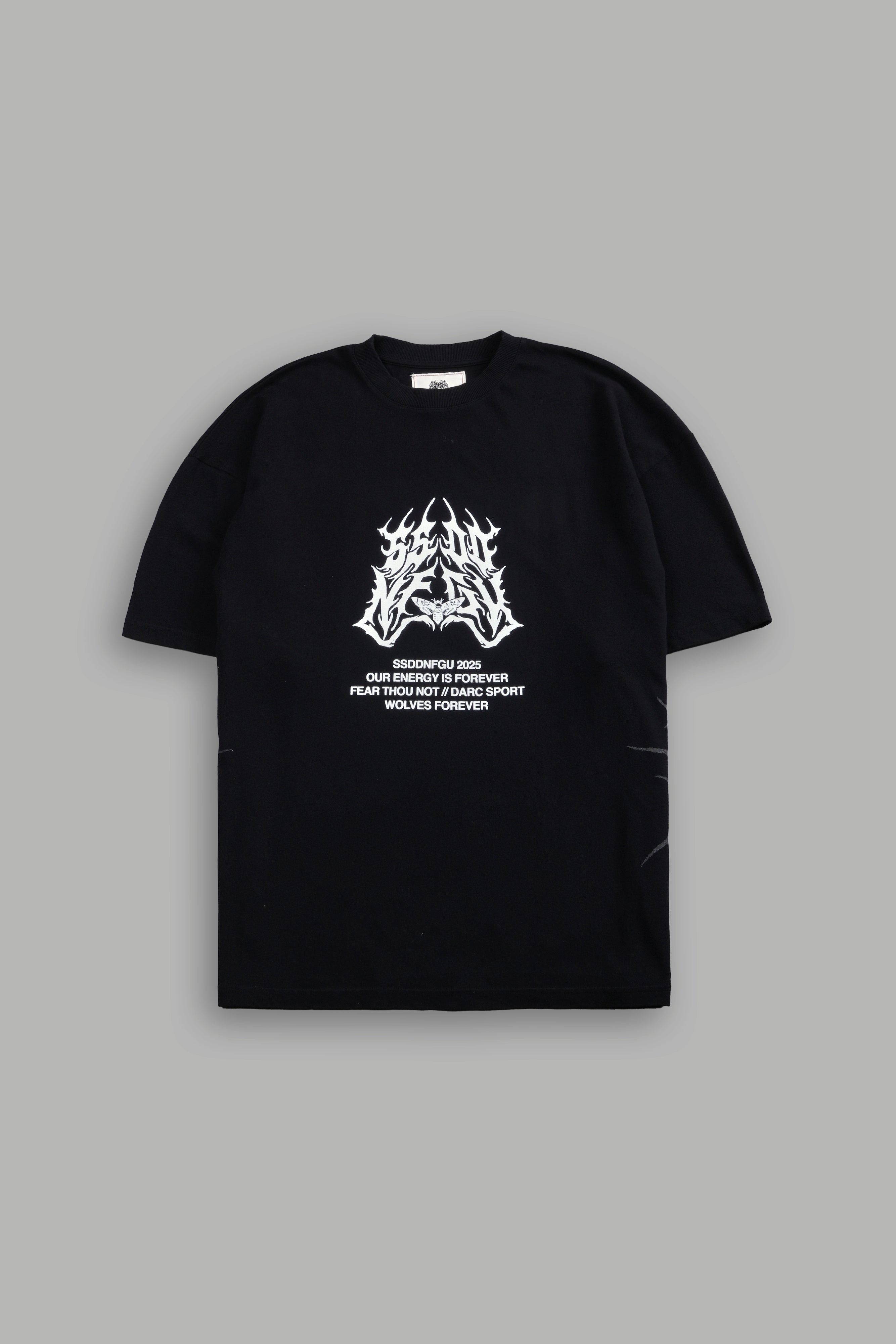 Darc Judas "Side By Side" Series Premium Oversized Tee in Black