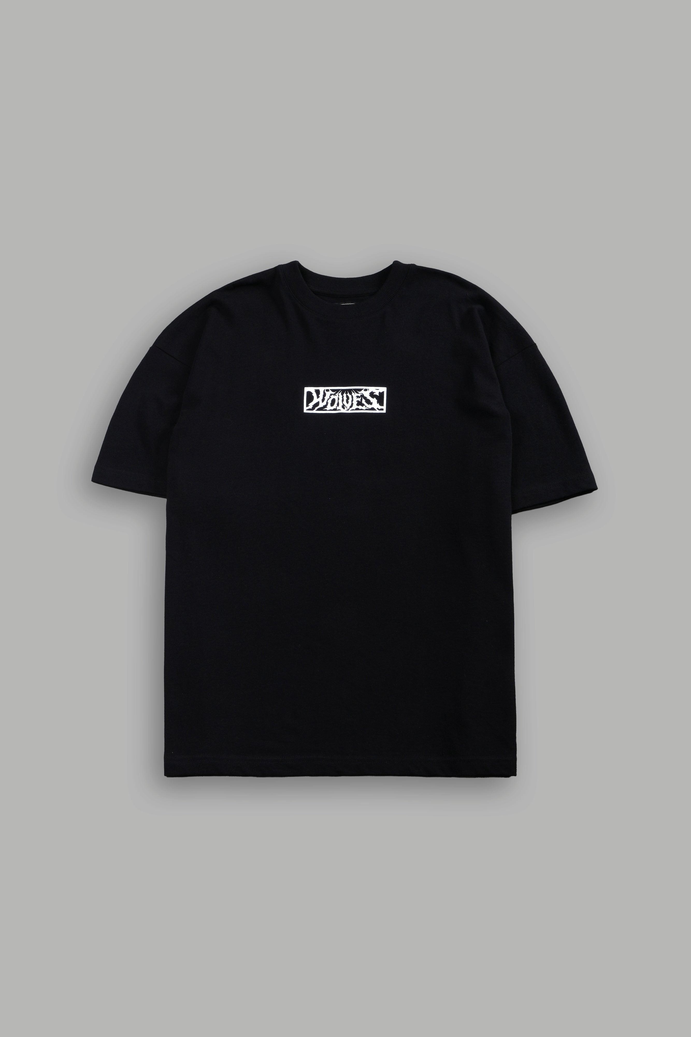 Dark Vigilante 1 Of 500 Premium Oversized Tee in Black
