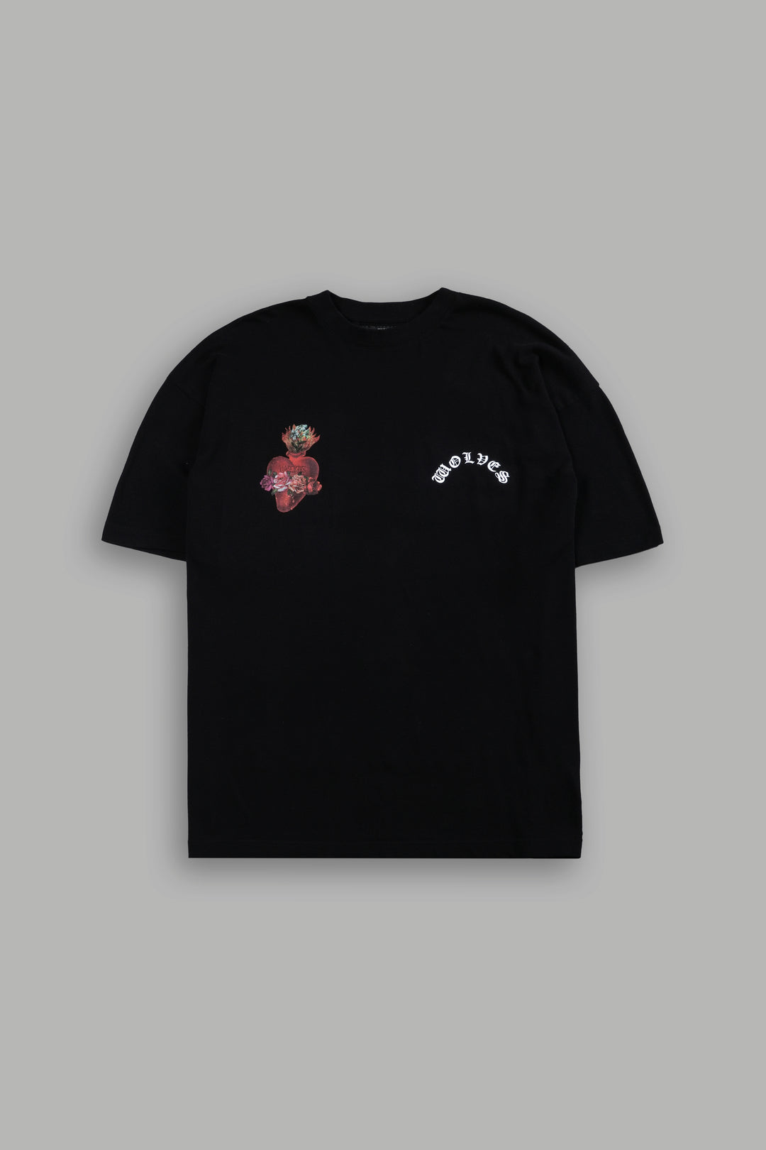 Heart Oath Premium Oversized Tee in Black
