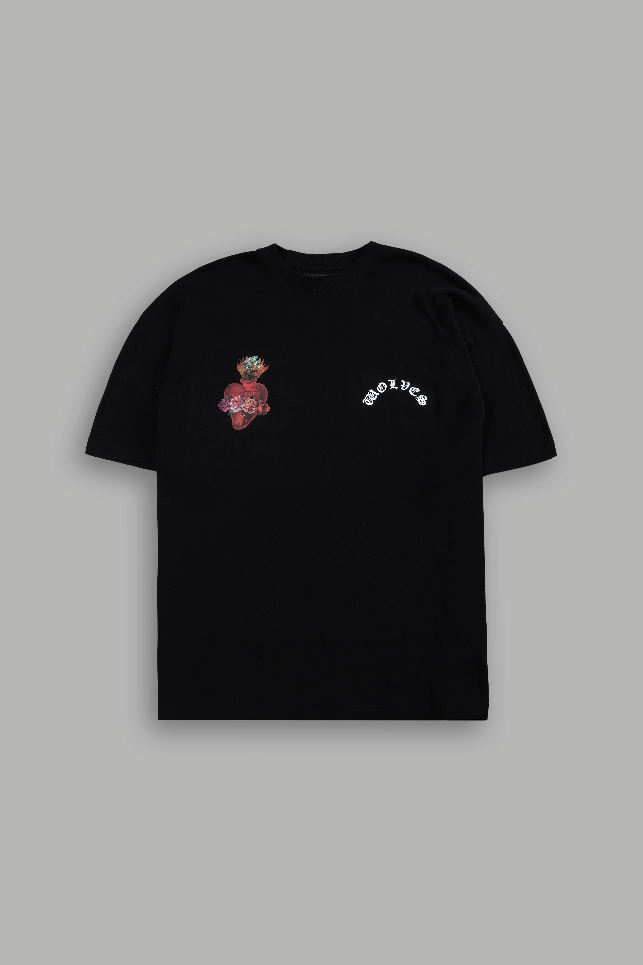 Heart Oath Premium Oversized Tee in Black