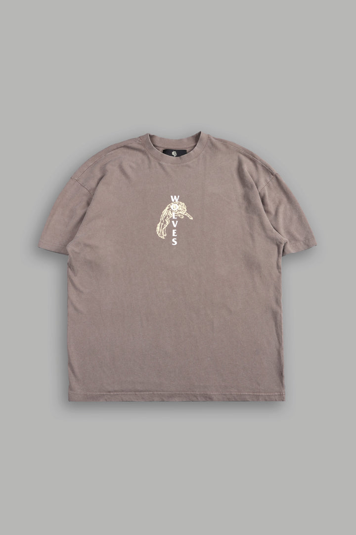 Leap Of Faith V2 Premium Tee In Mojave Brown