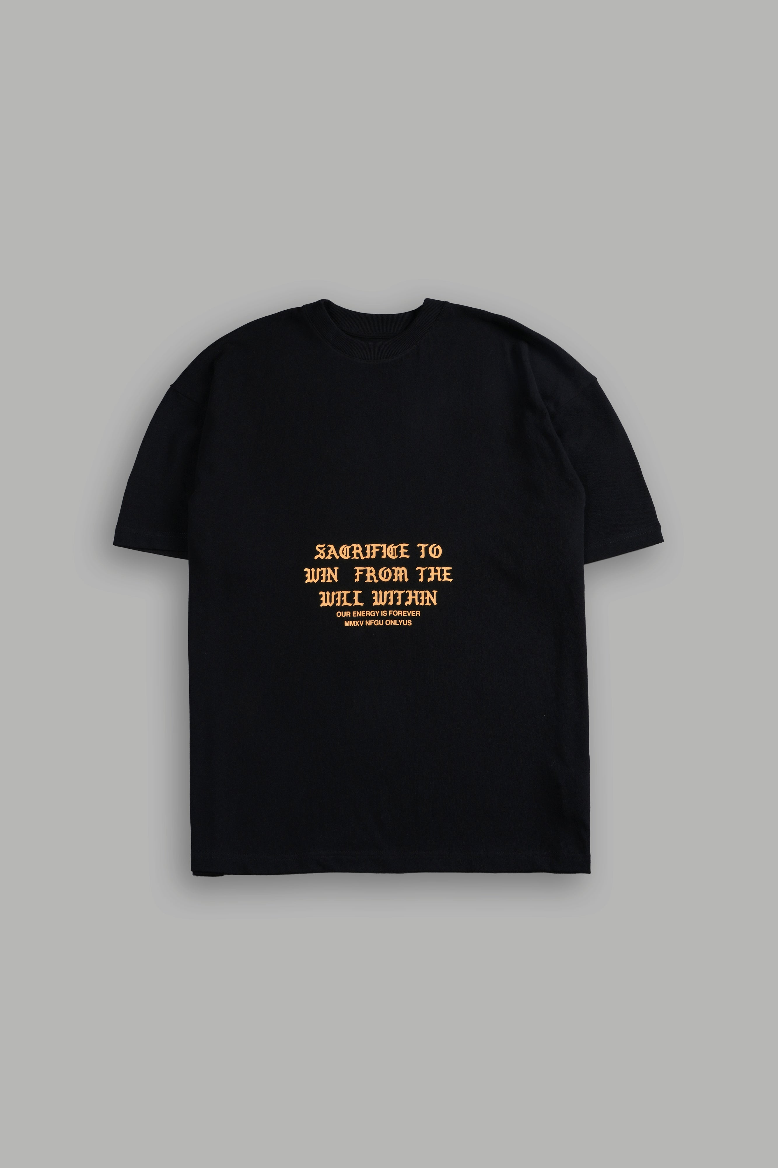 AD Processing Oversized S/S Tee【BLACK】 The Will Within 